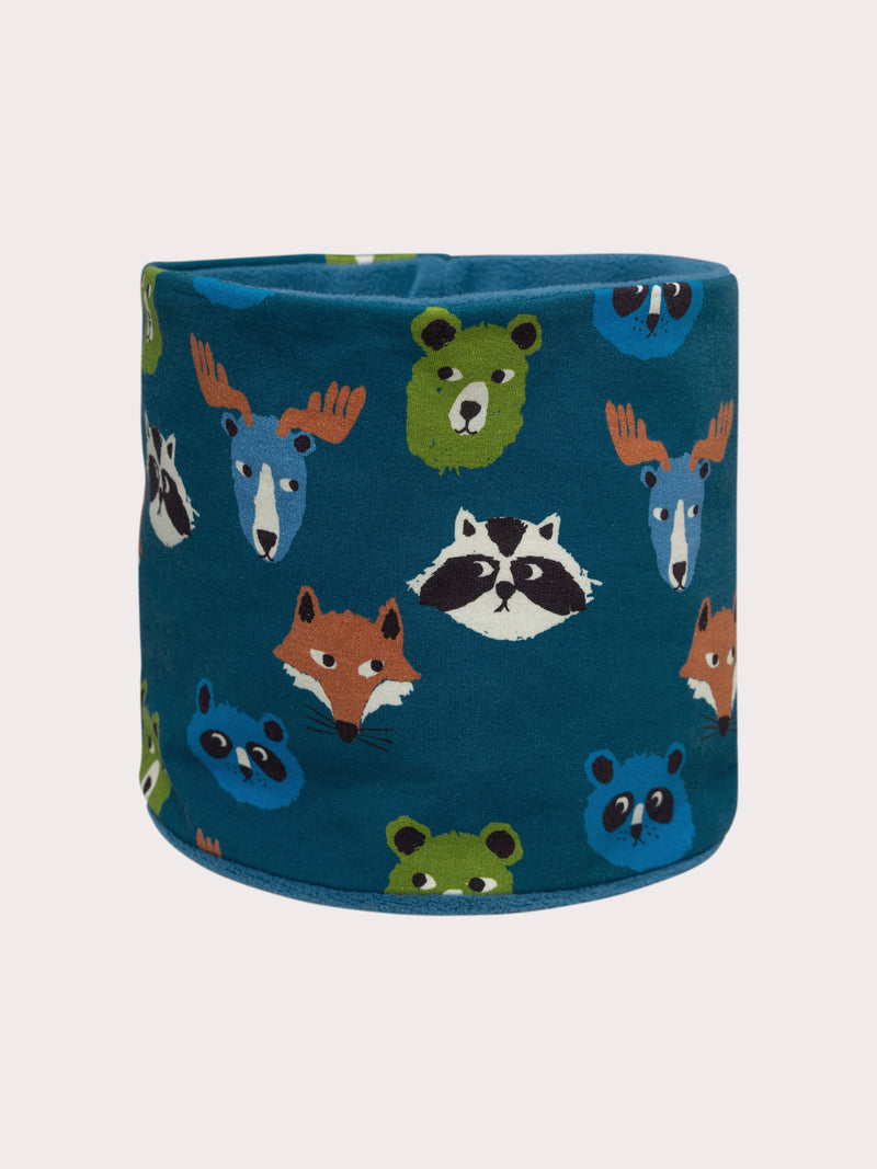 Snood Blu con Motivo Fantasia per Bambino