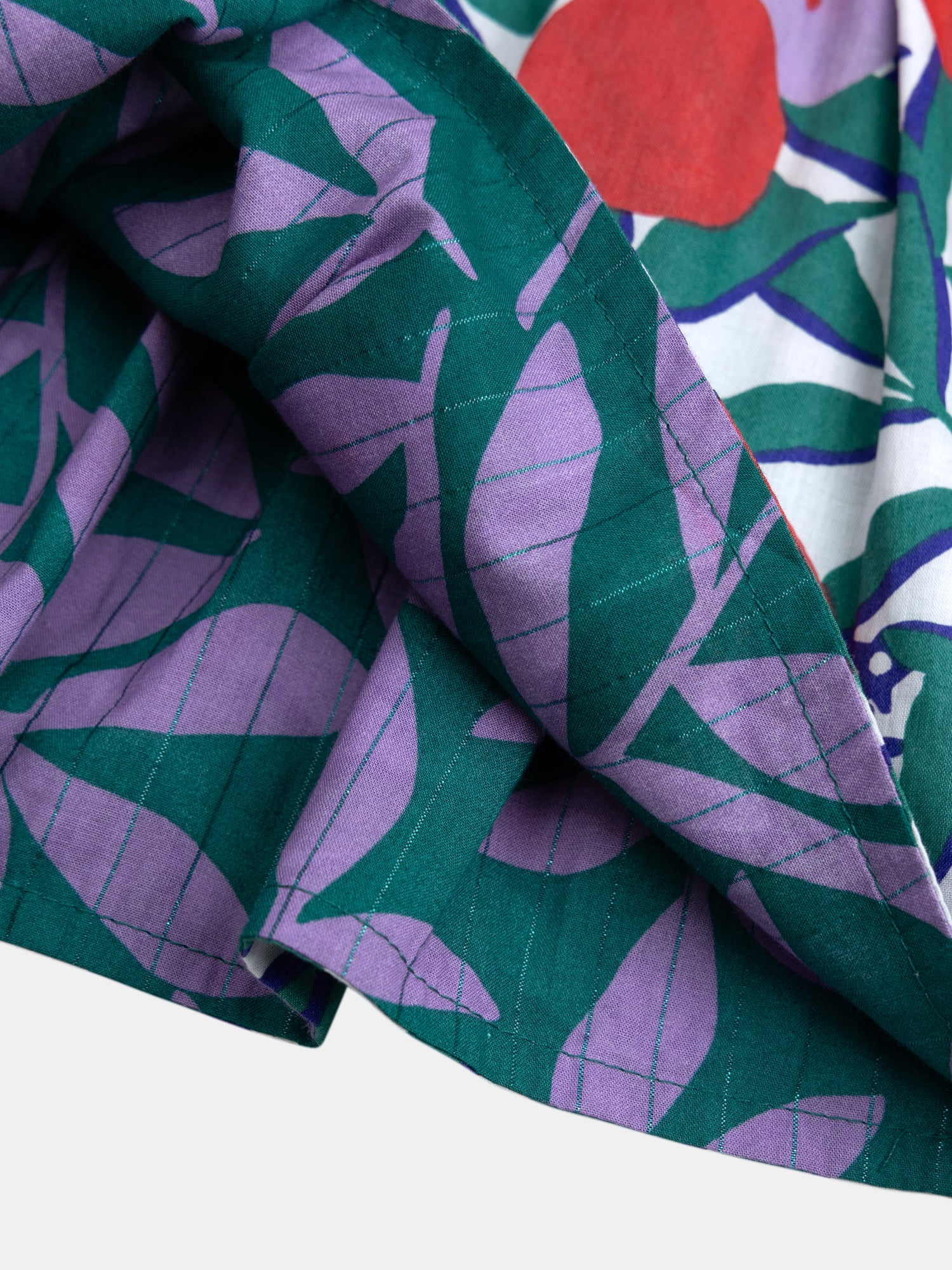 Gonna reversibile con stampa floreale per ragazze