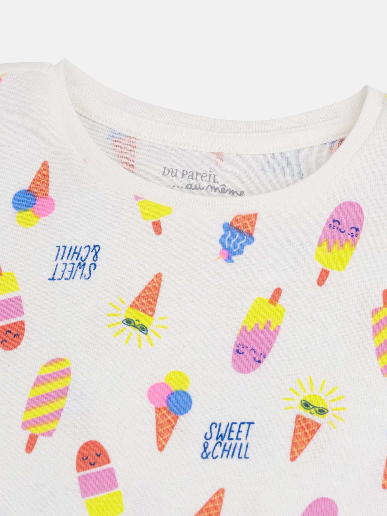 Pigiama corto "SWEET & CHILL" per ragazze