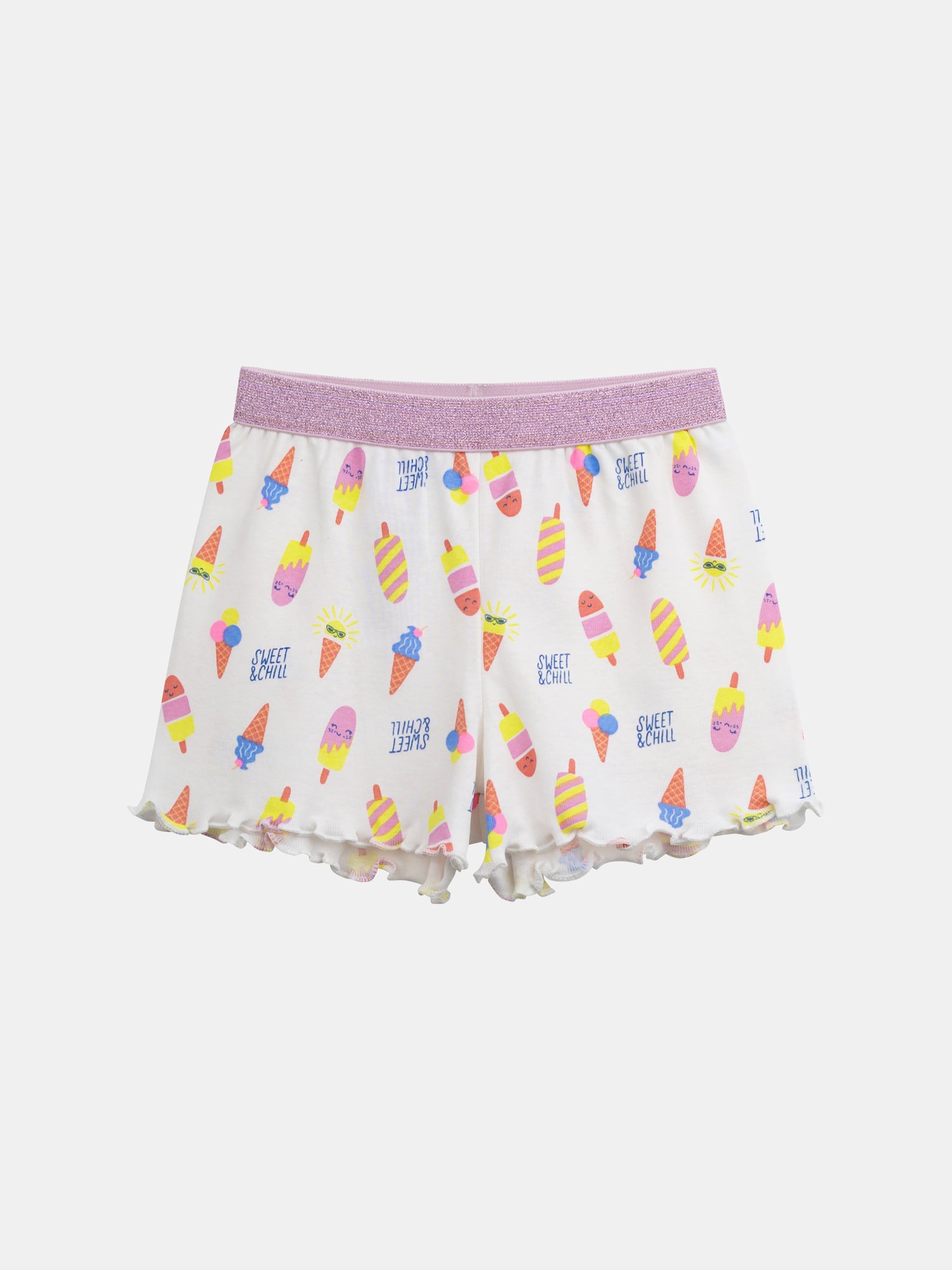 Pigiama corto "SWEET & CHILL" per bambina