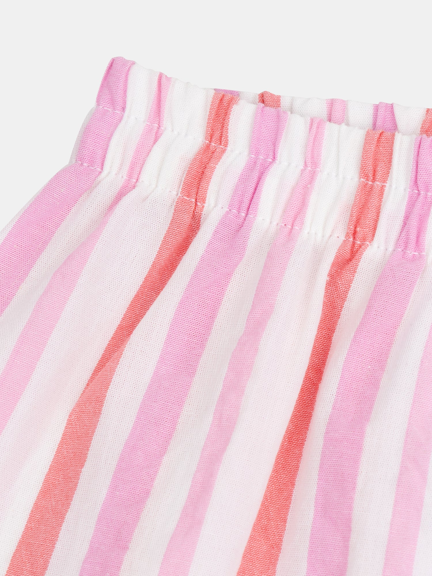 Pigiama corto rosa con stampa "Playa Fiesta" per ragazze