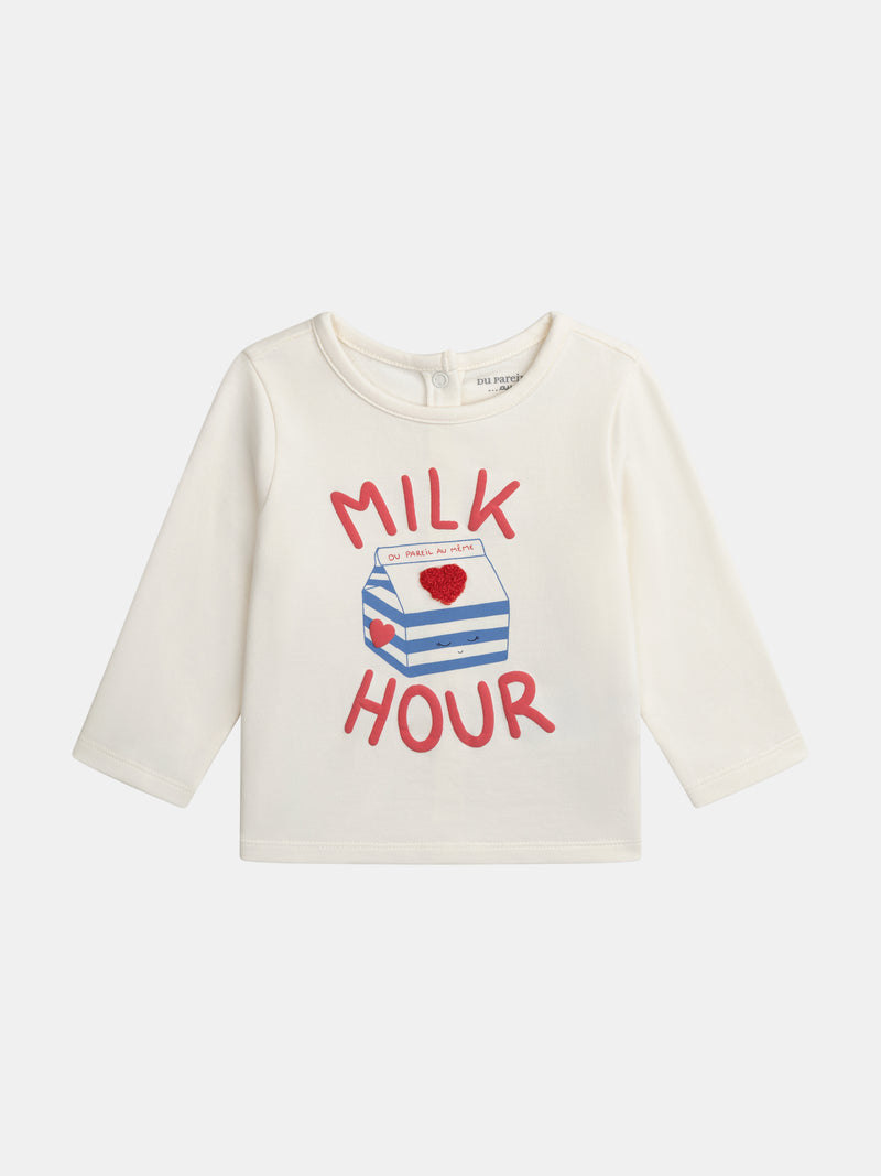 Pigiama "Milk Hour" per bambina