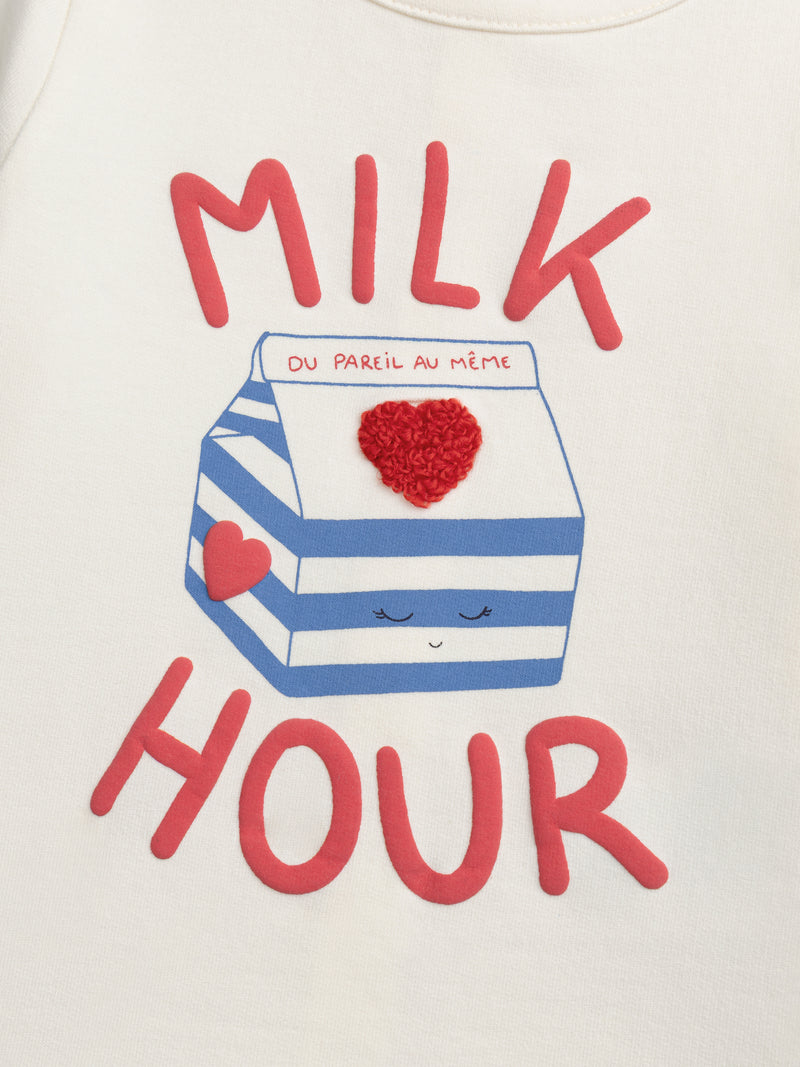 Pigiama "Milk Hour" per bambina