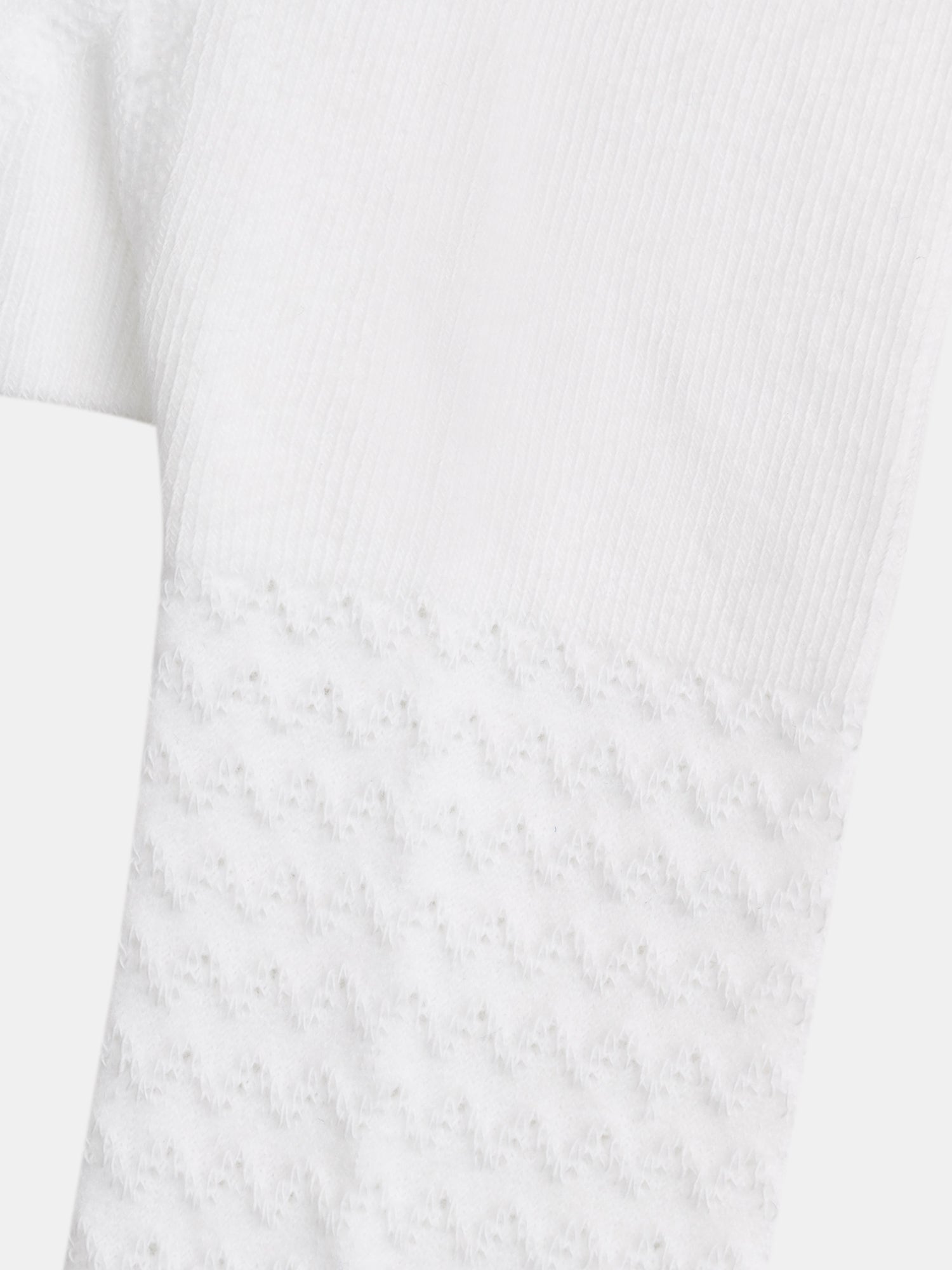 Collant ecru per bambina