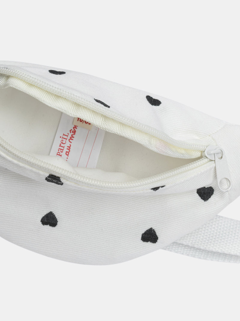 Borsa a fanny con cuori per ragazze