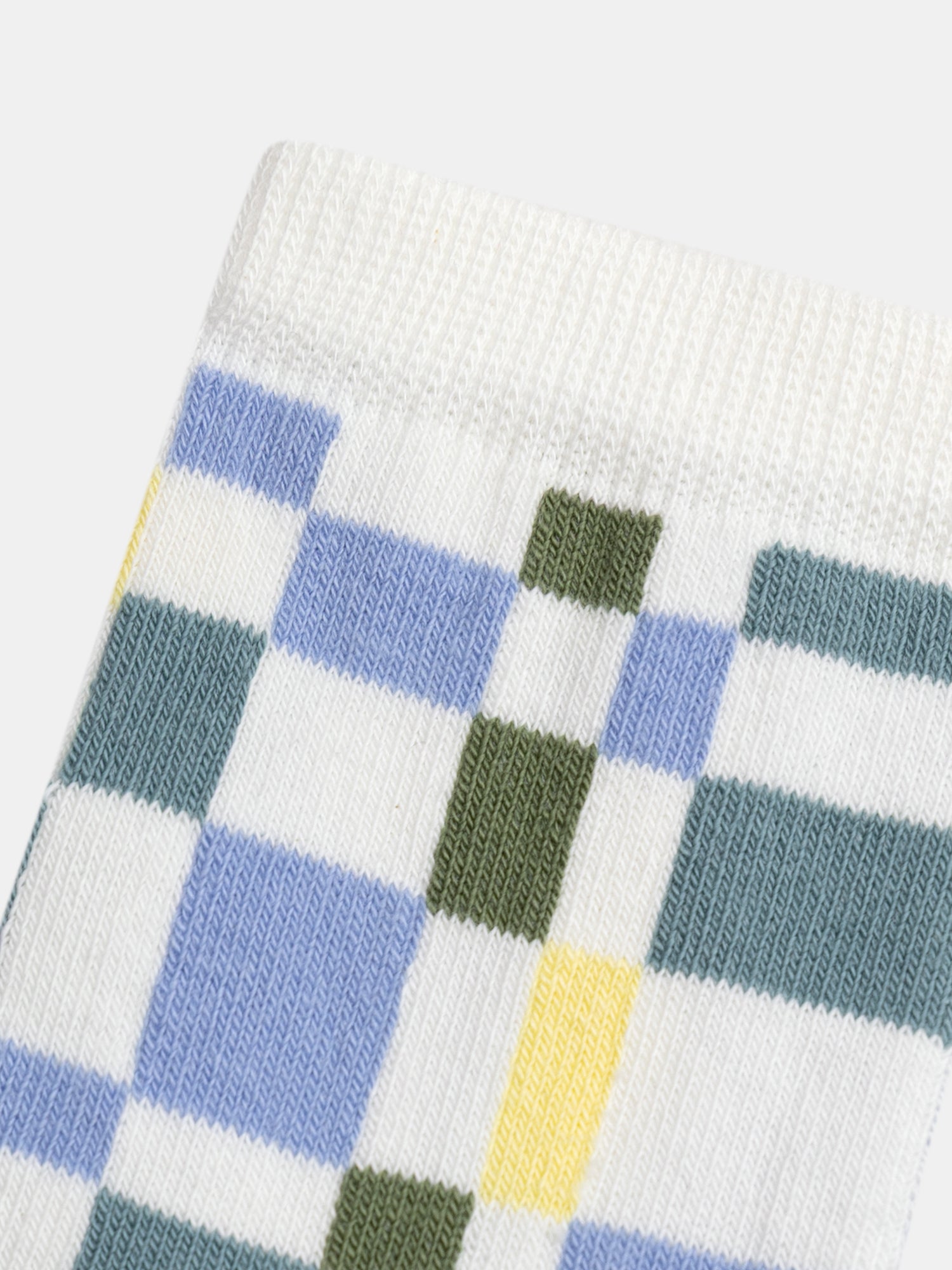 Chaussettes à motif carreaux pour garçon