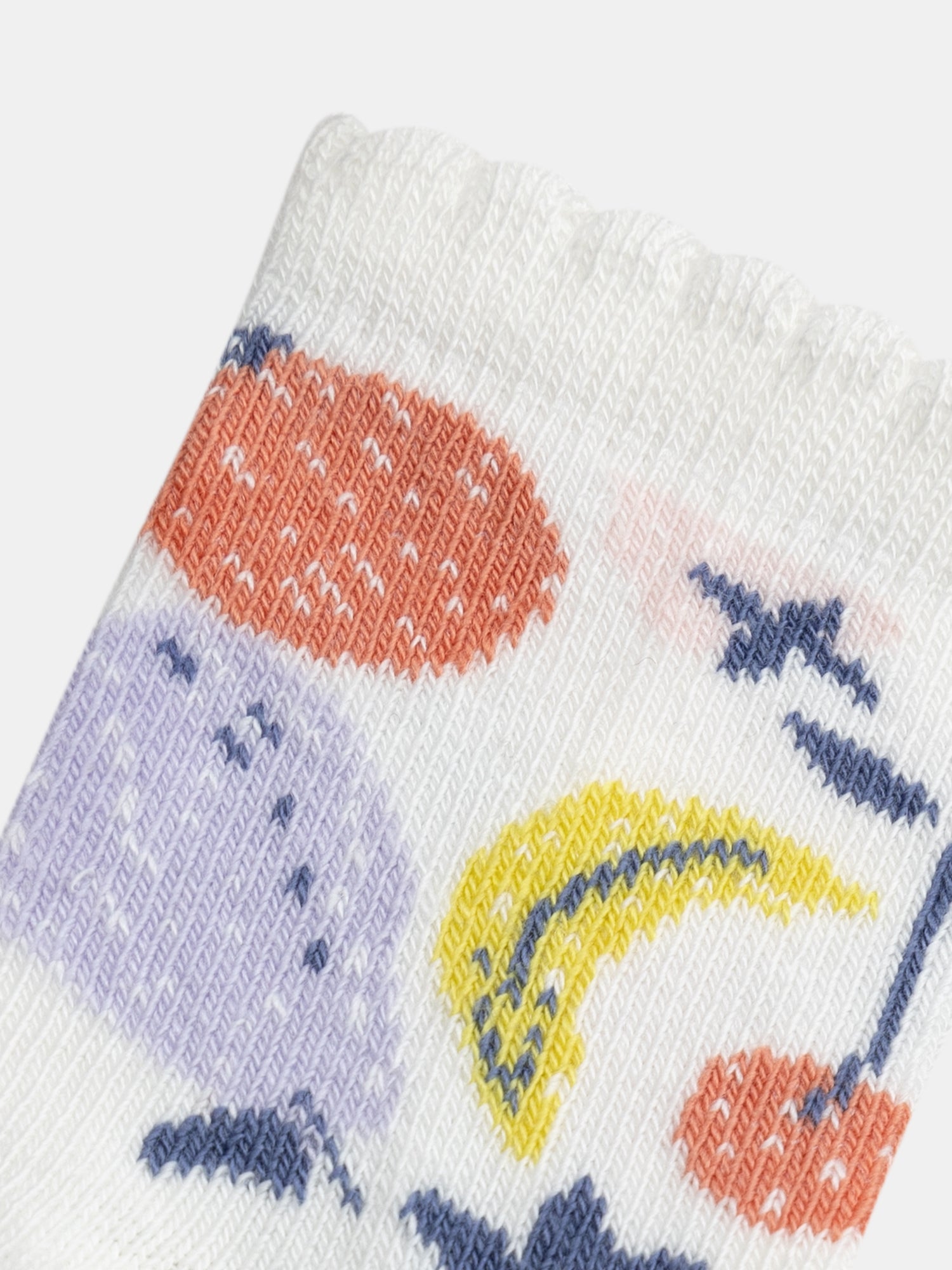 Calzini con motivo di frutta per ragazze