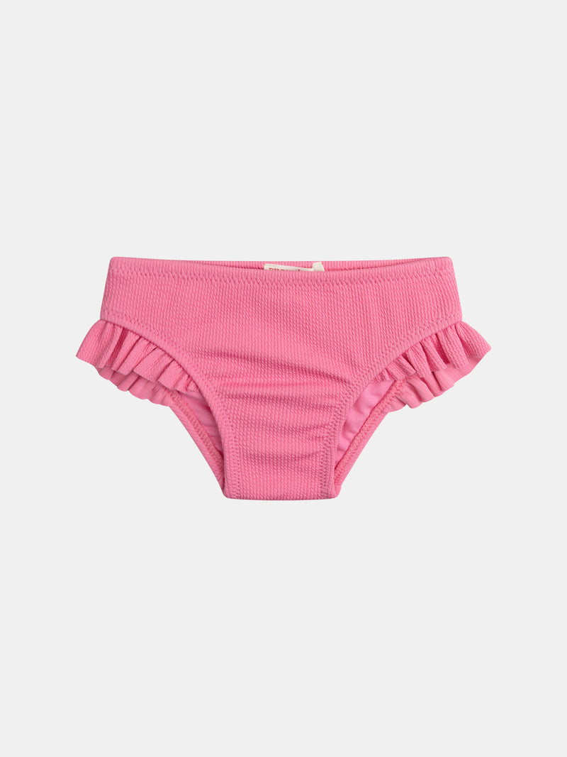 Pannolino da bagno rosa per bambina