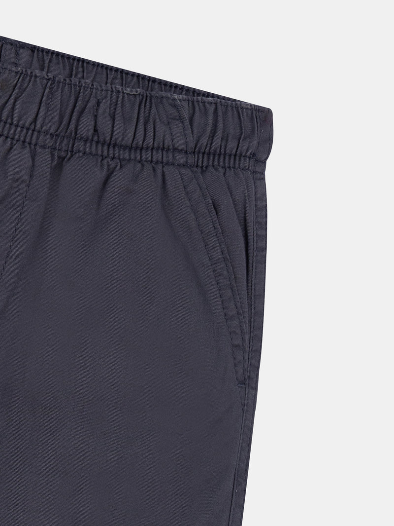 Pantaloni grigi foderati caldi per ragazzi
