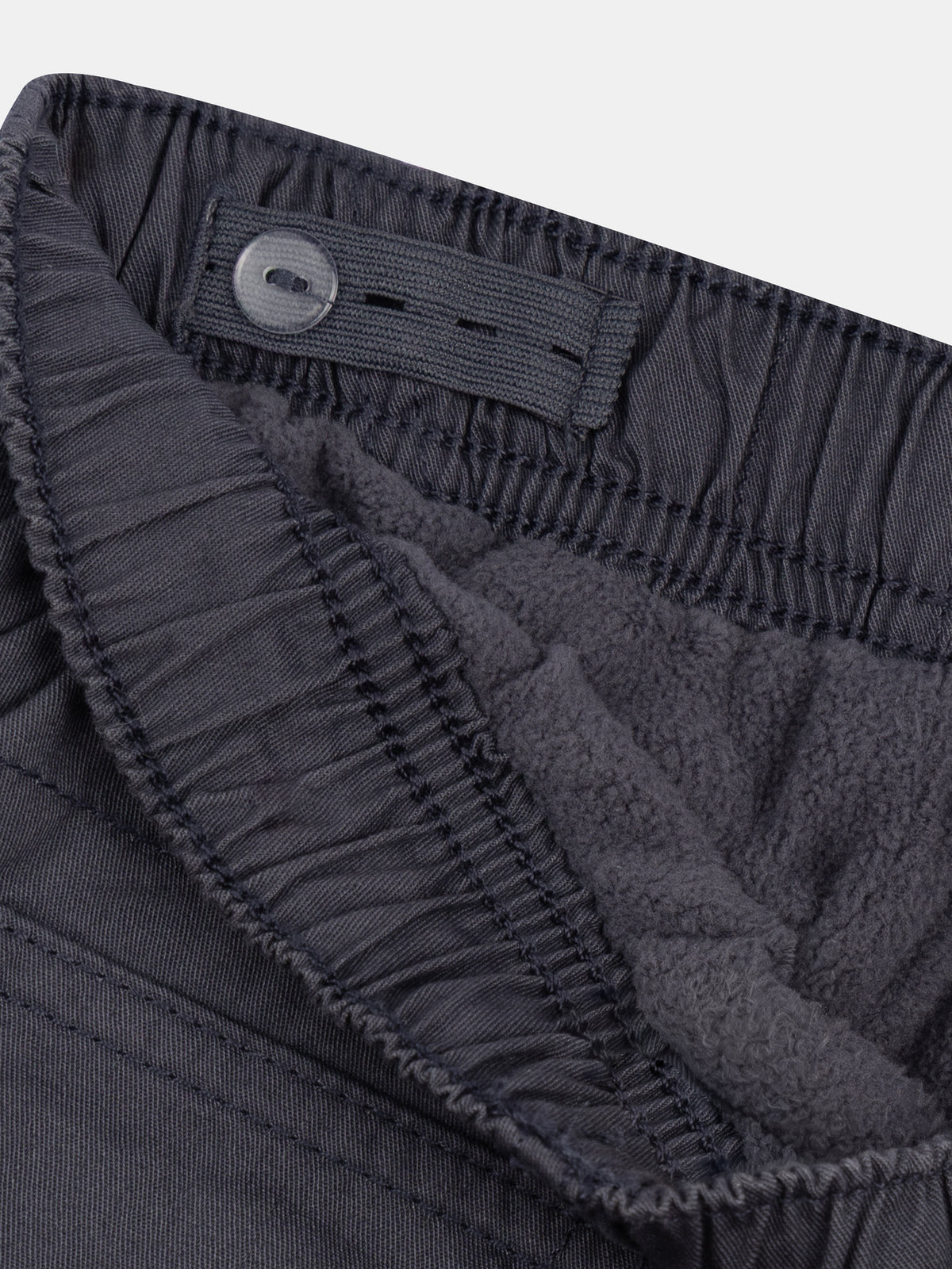 Pantalon gris doublé chaud pour garçon