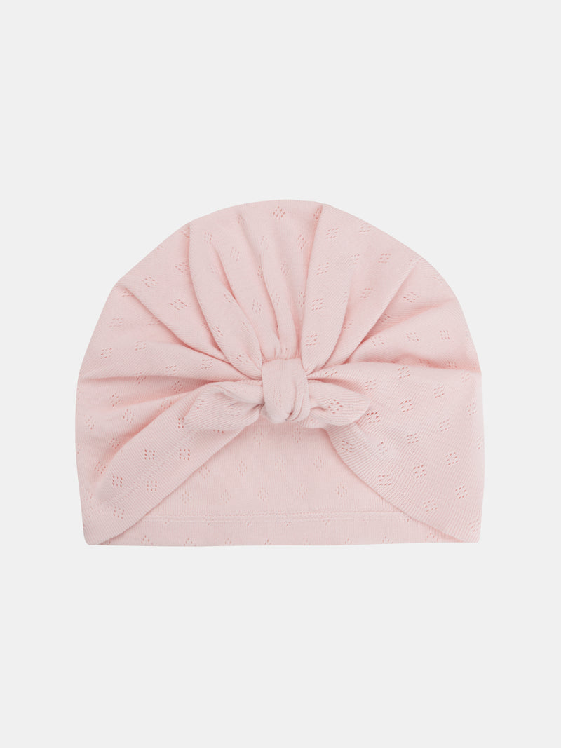 Turban rosa per neonati