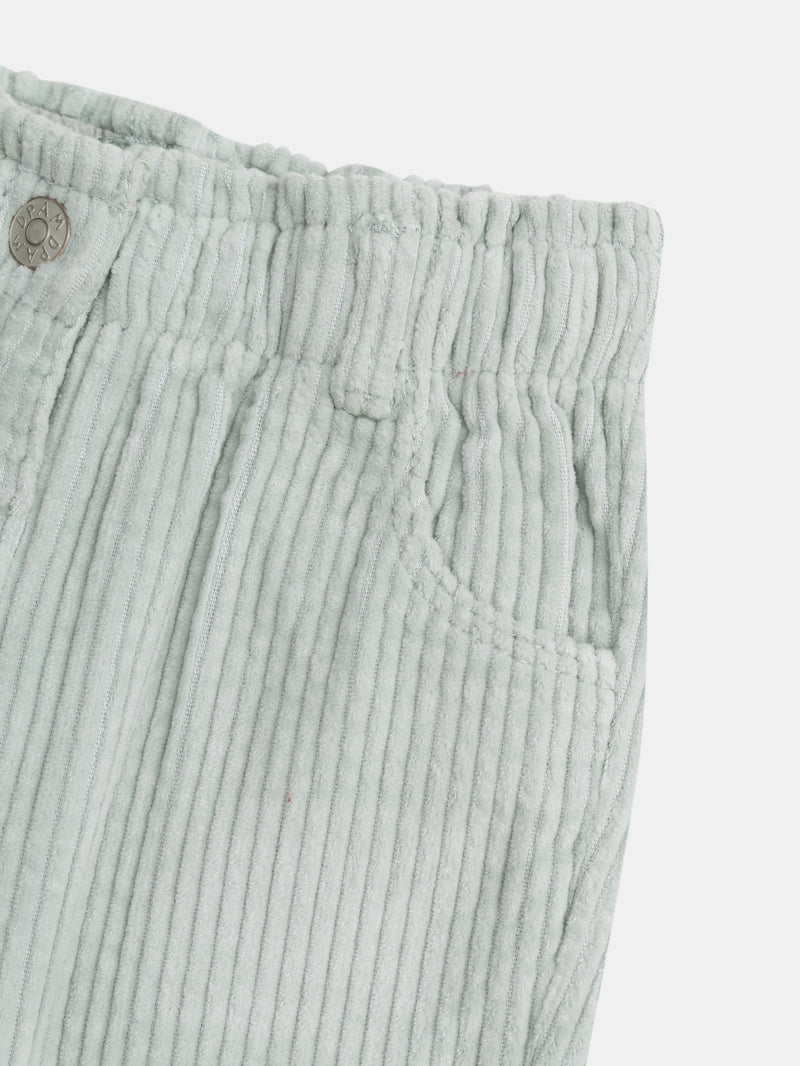 Pantaloni in velluto a coste per bambina