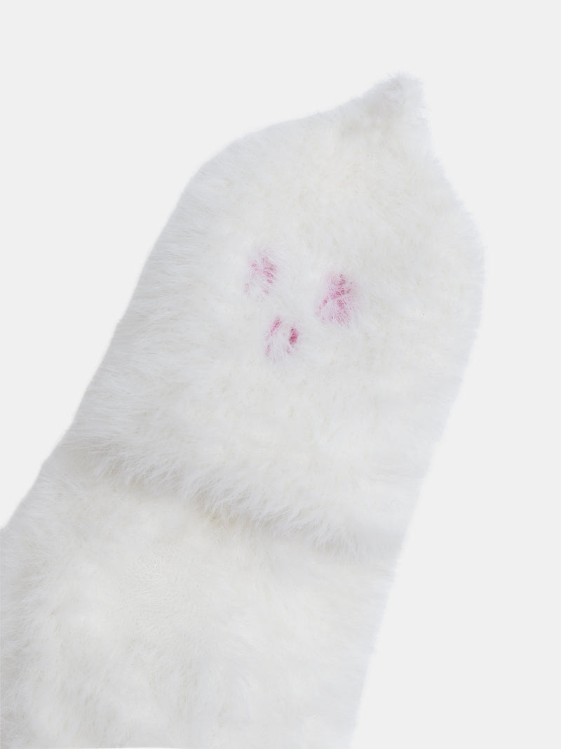 Muffole écru per ragazze