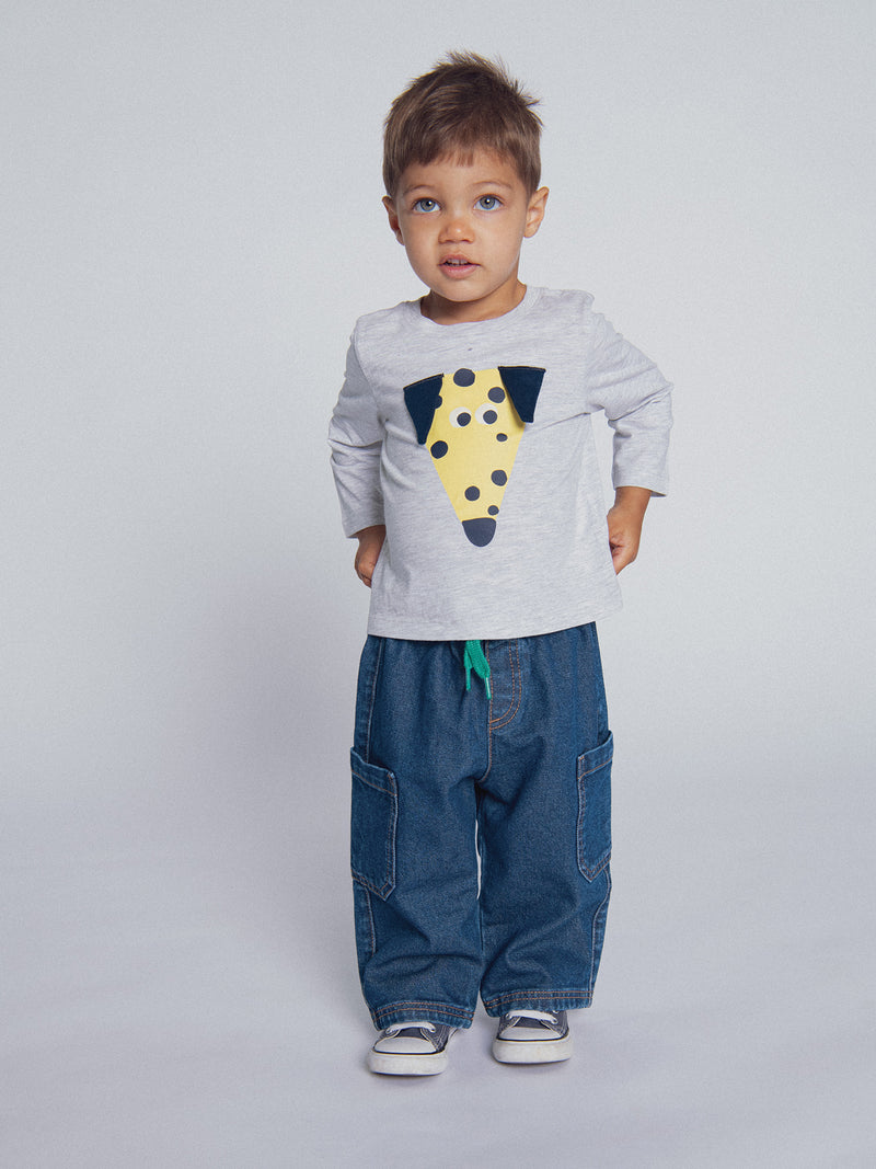 Jeans "ARTY SCHOOL" per bambino