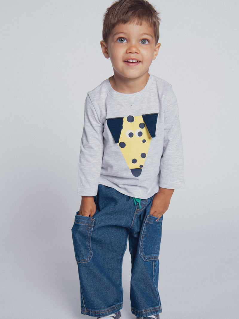 Jeans "ARTY SCHOOL" per bambino