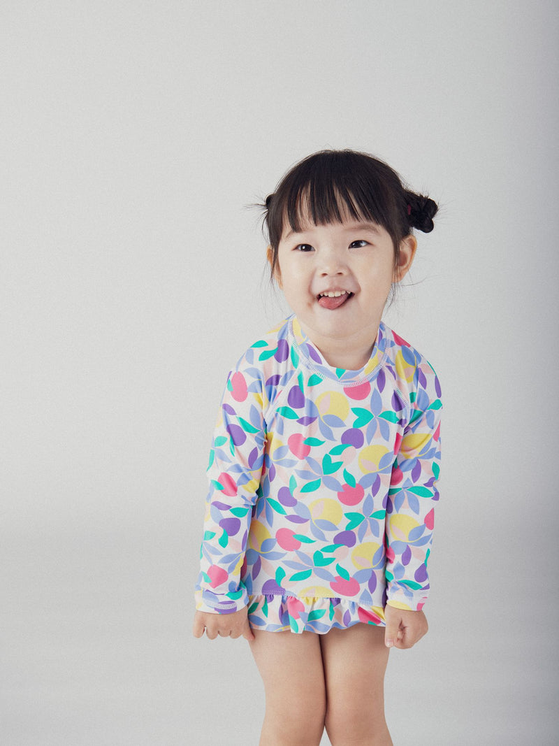 T-shirt da bagno UPF 50+ per baby girl