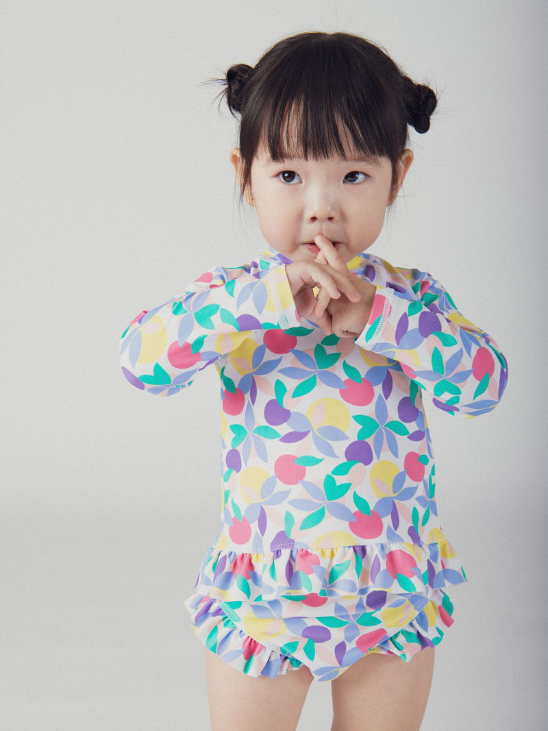 T-shirt da bagno UPF 50+ per baby girl