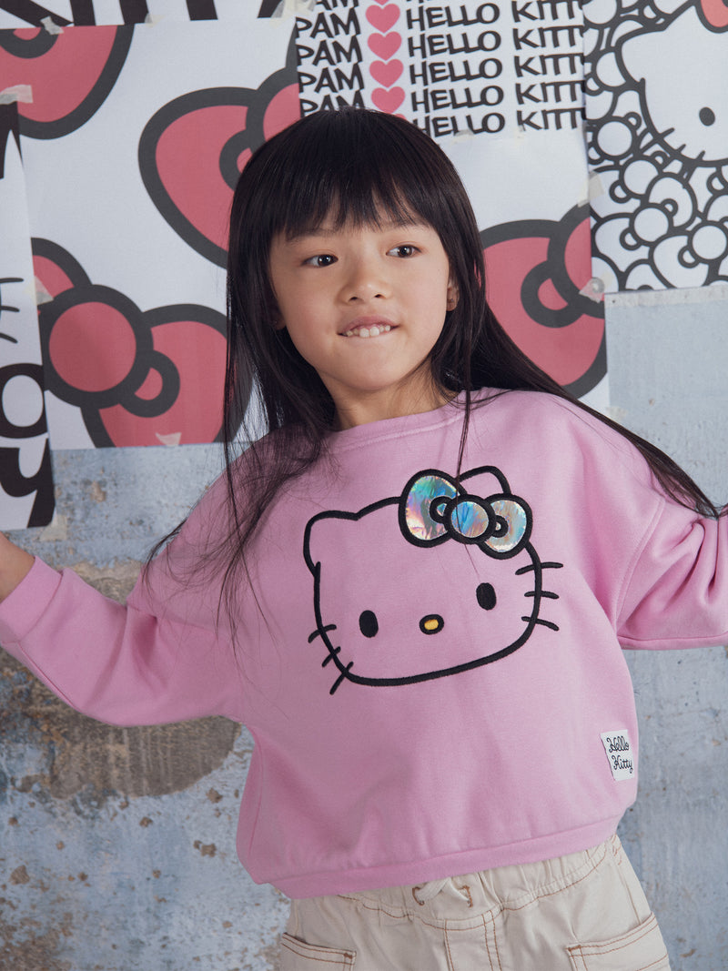 Felpa rosa Hello Kitty