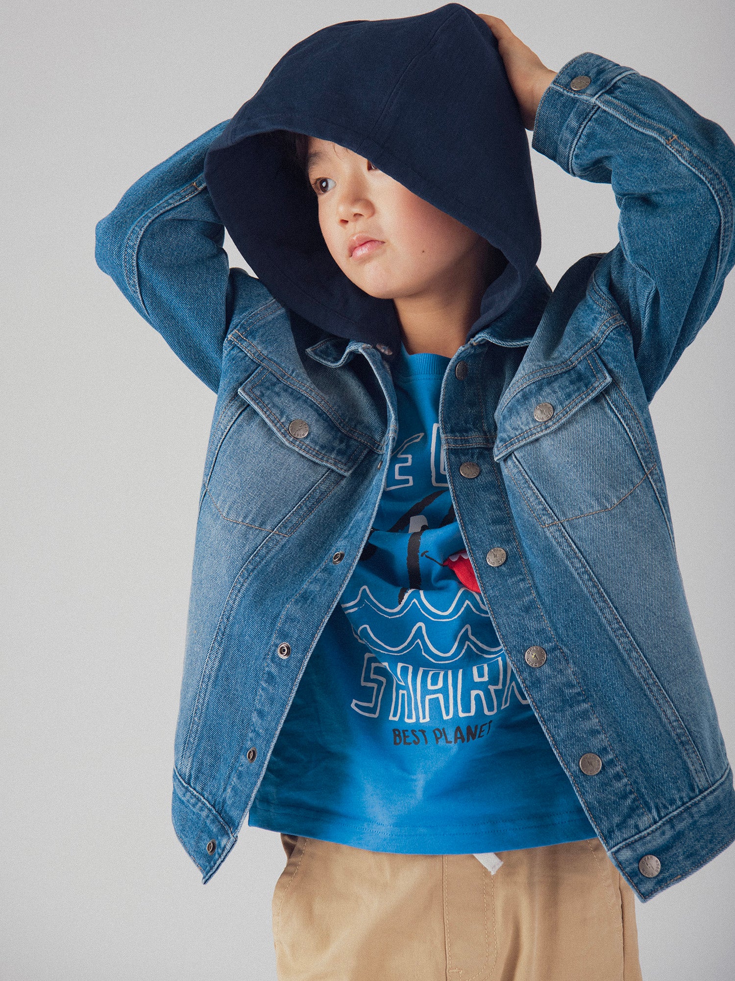 Veste denim pour garçon