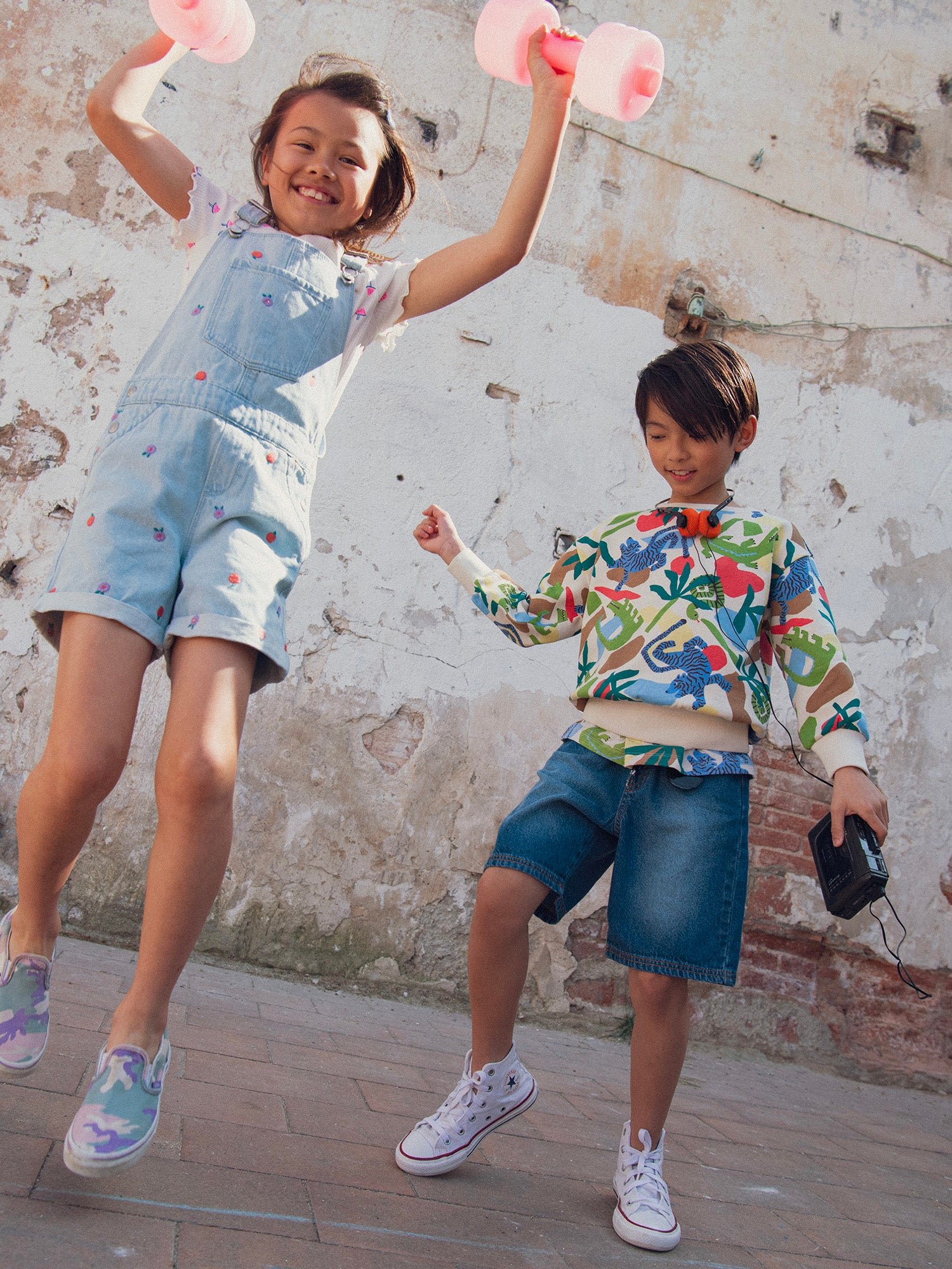 Felpa con stampa di animali per bambini