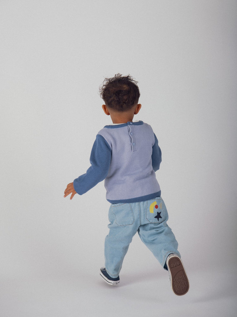 Maglione con motivo foca per bambino