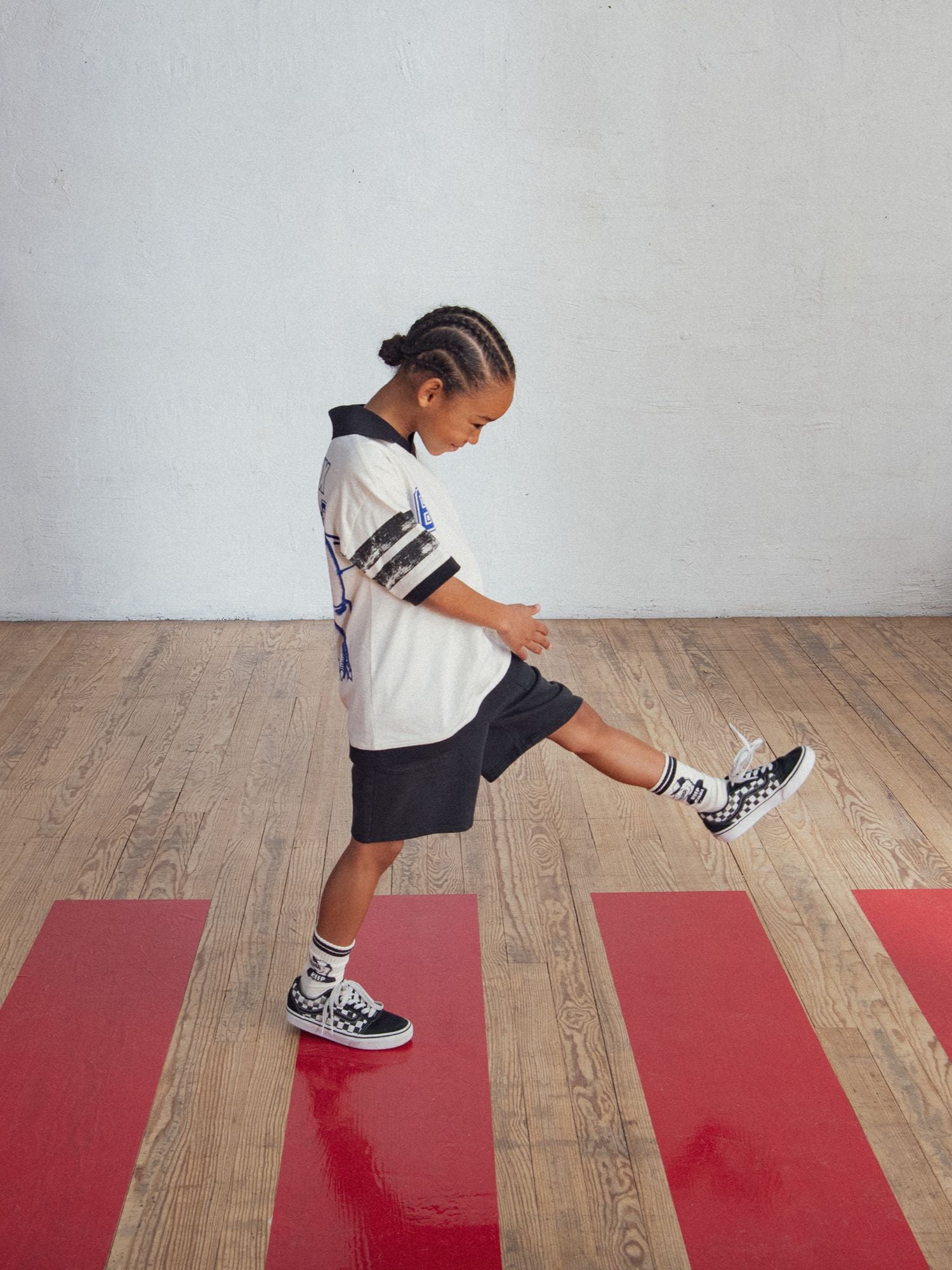 Bermuda gris a poches pour garçon