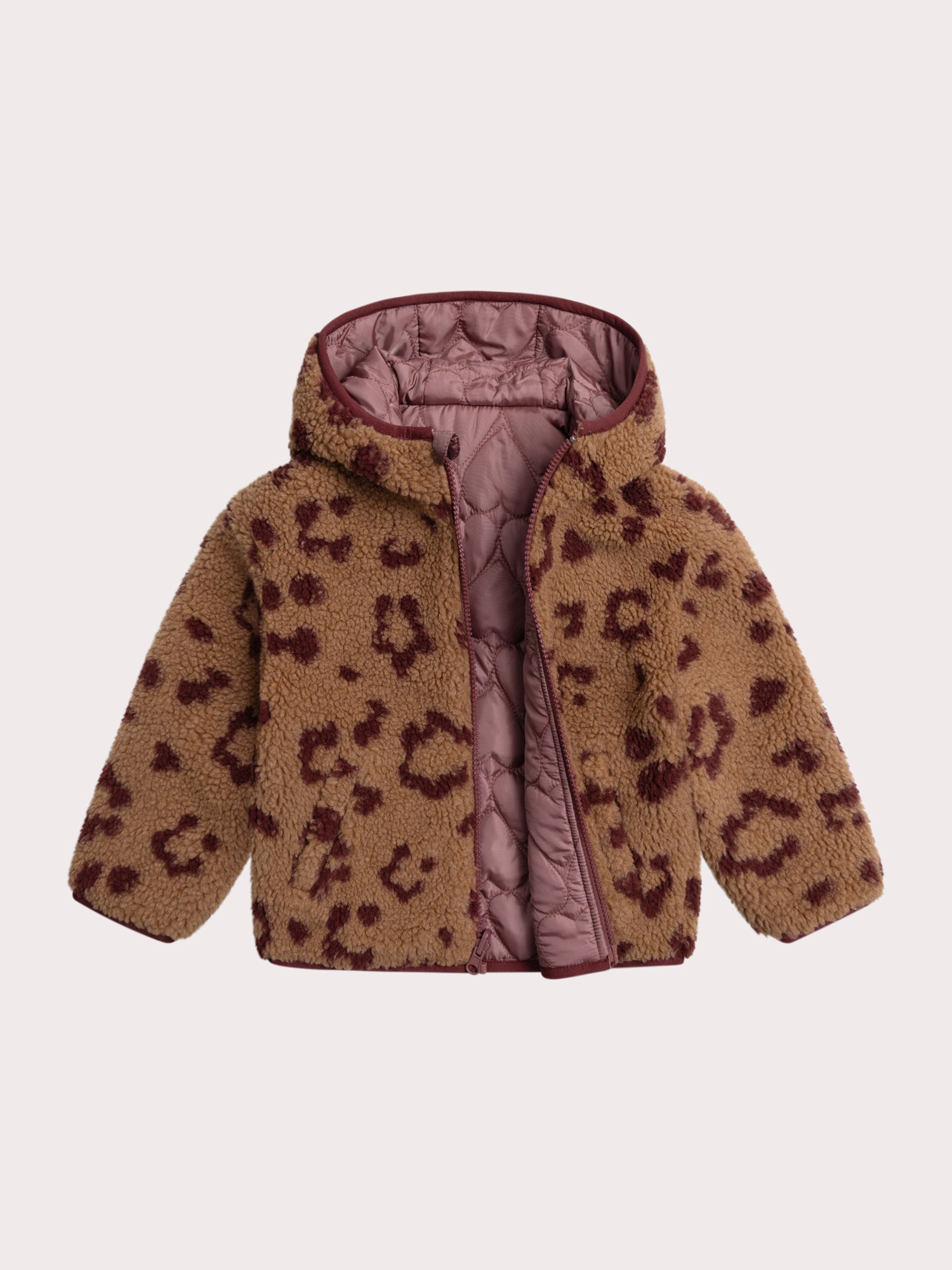 Giacca Reversibile Leopardo
