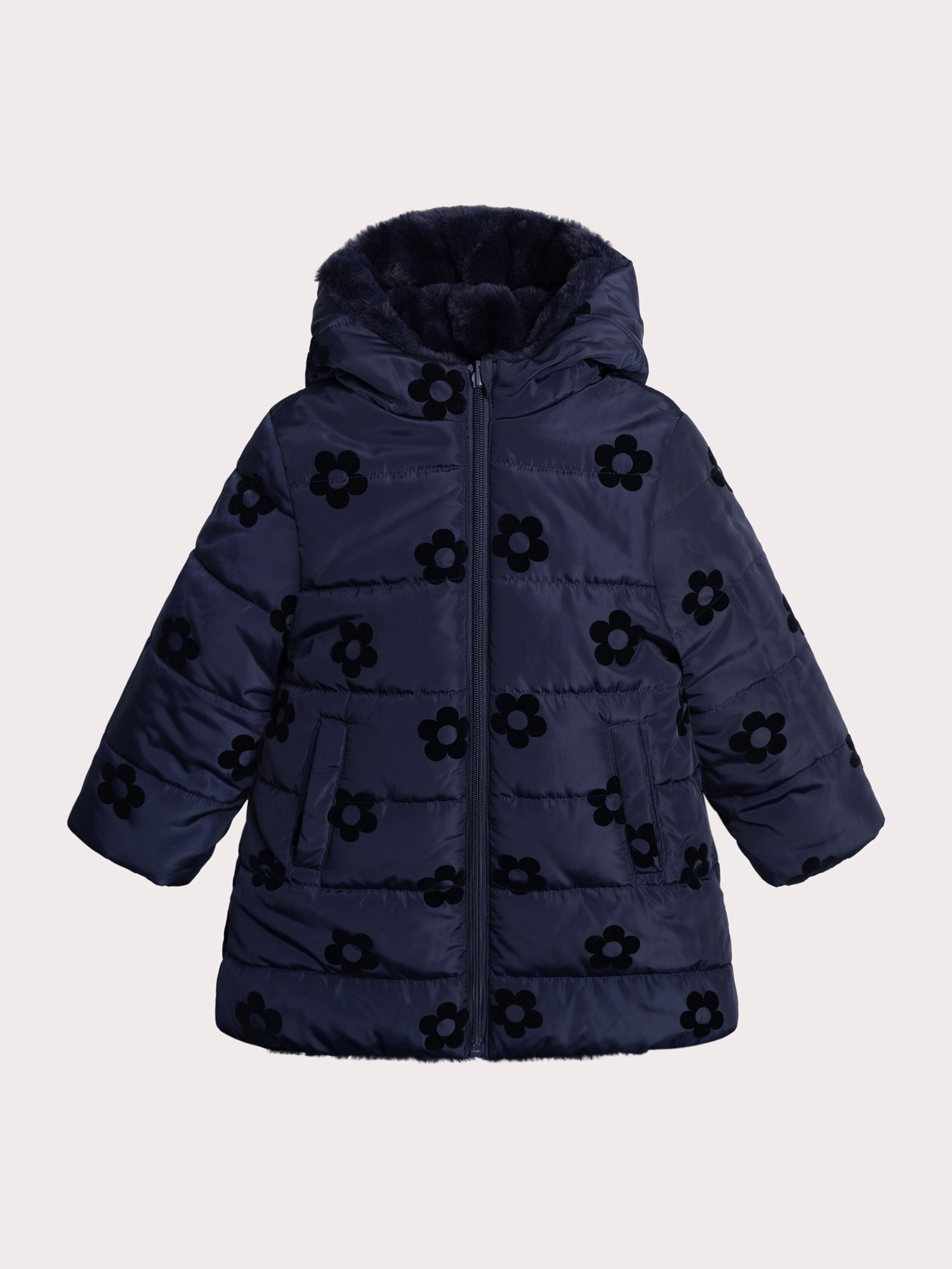 Cappotto Reversibile Blu Scuro