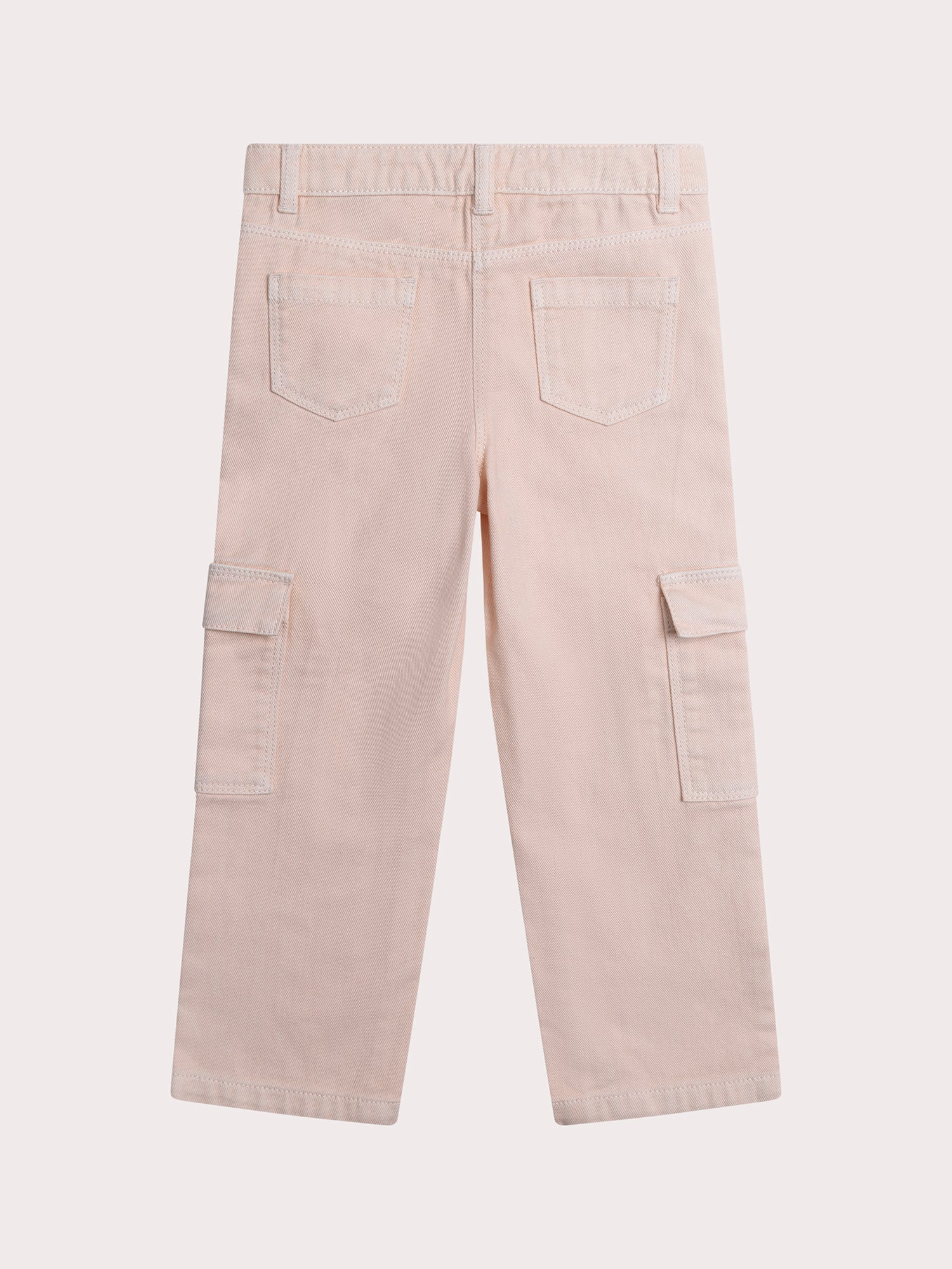 Pantaloni Cargo Rosa Pallido