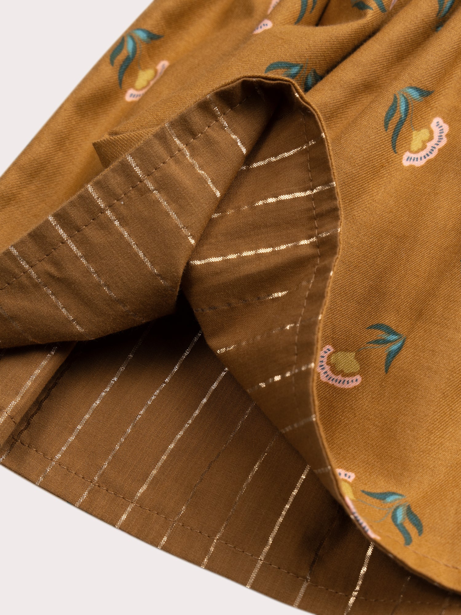 Gonna Reversibile in Twill
