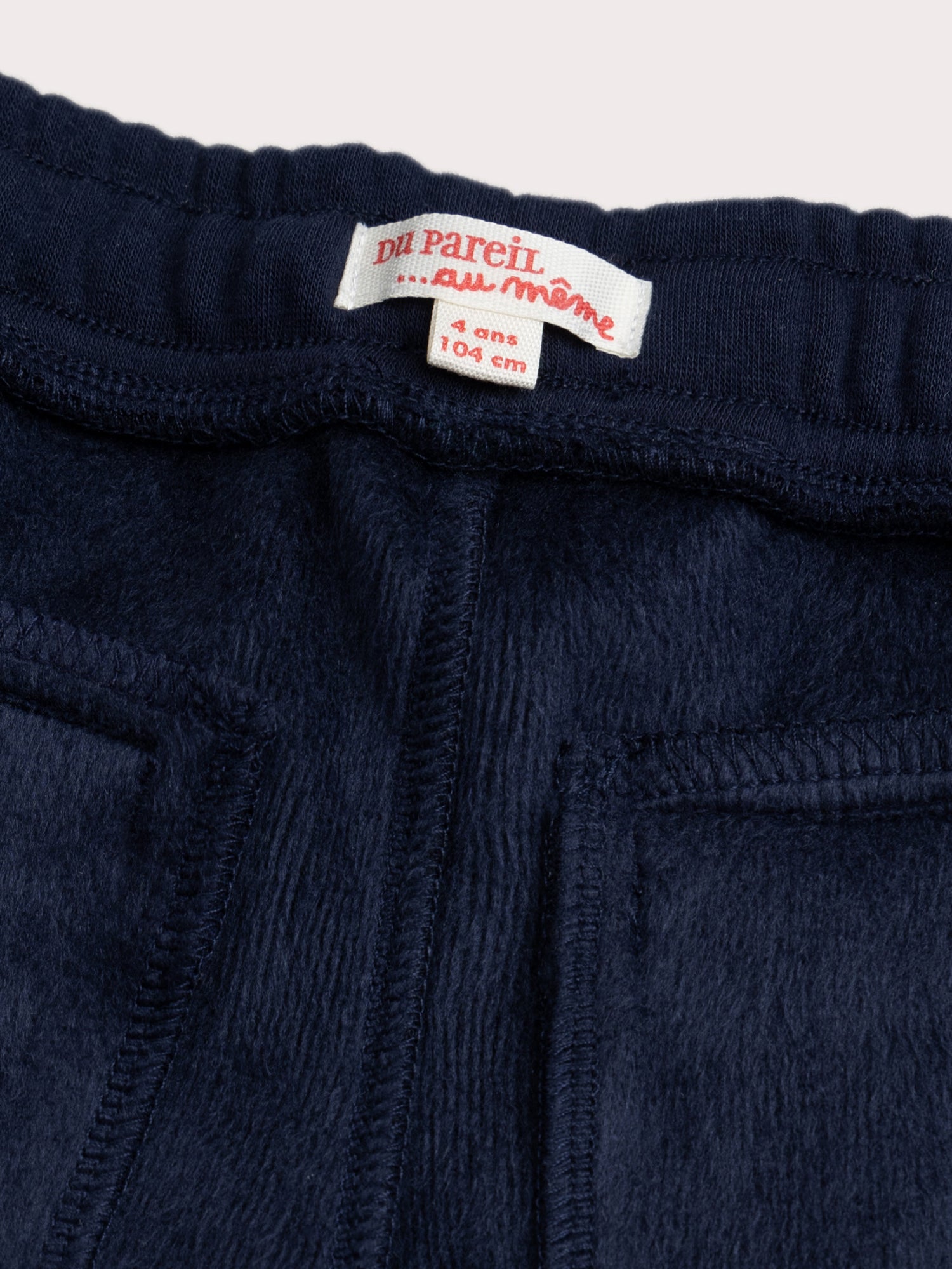 Pantaloni blu doppi caldi