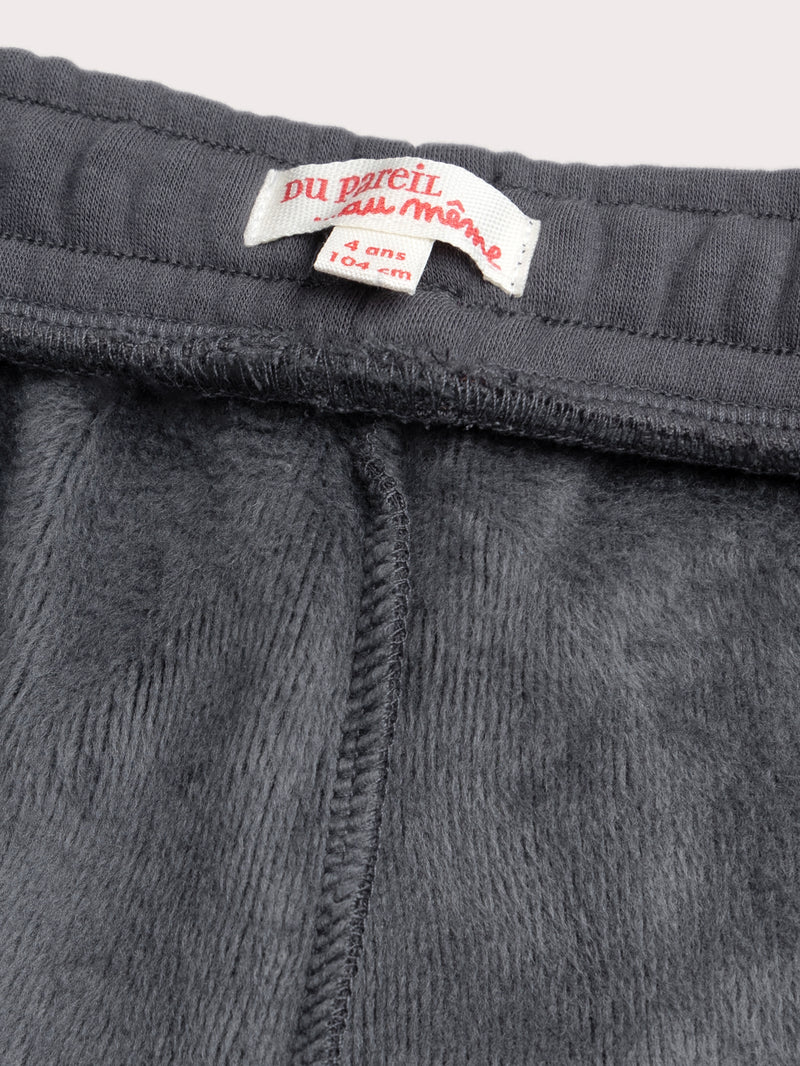 Pantaloni grigi foderati caldi