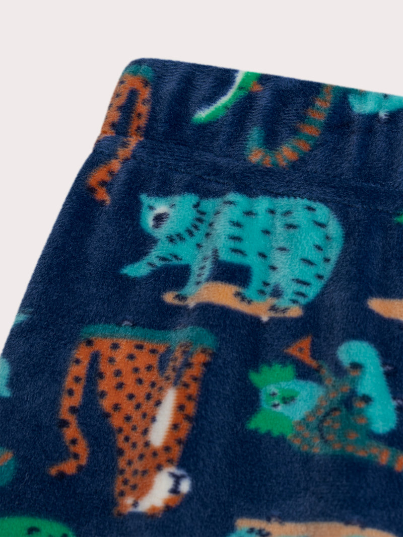 Pigiama animali sullo skate per bambino