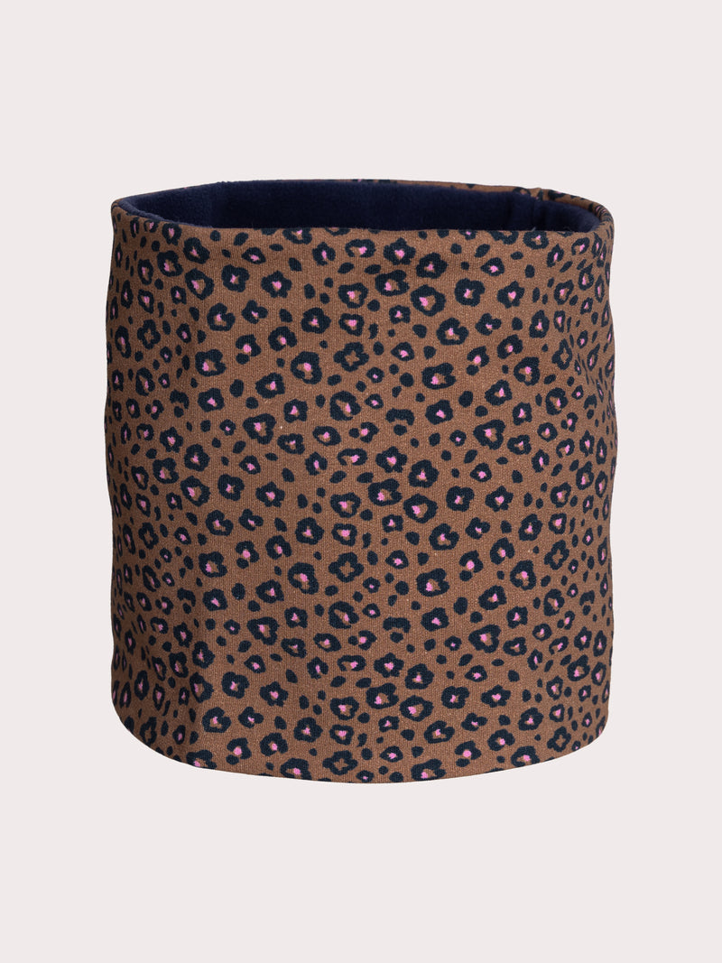 Snood con stampa leopardo per ragazze