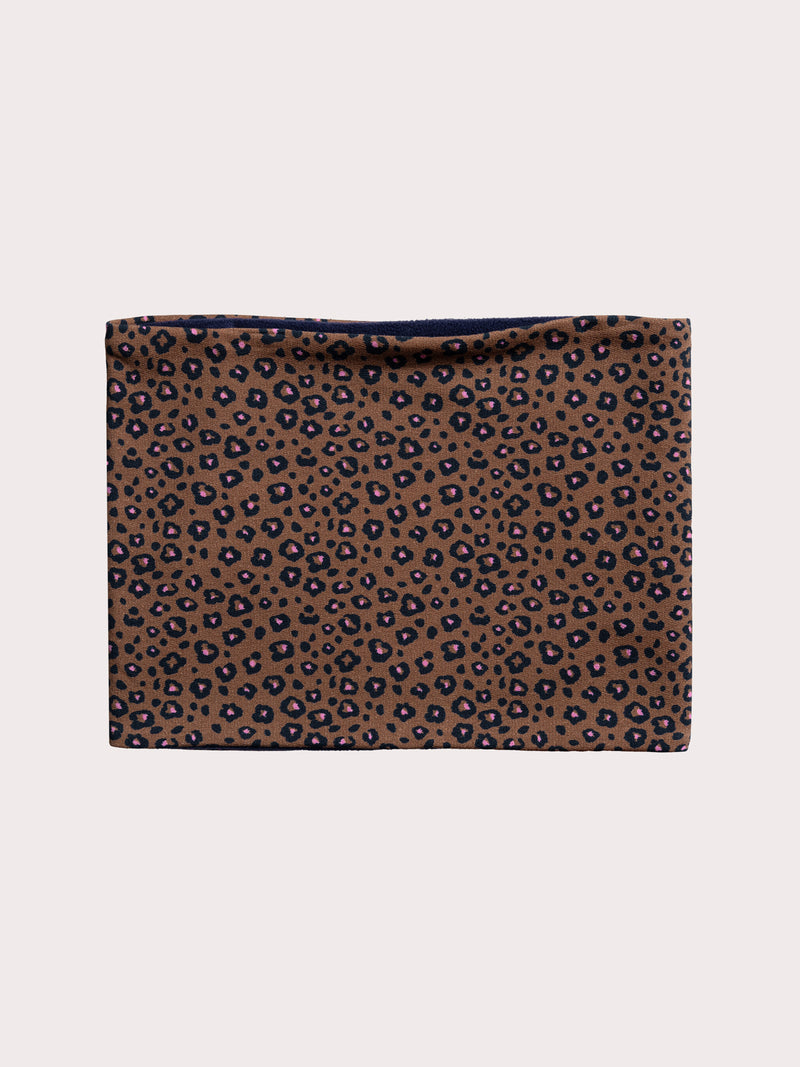 Snood con stampa leopardo per ragazze