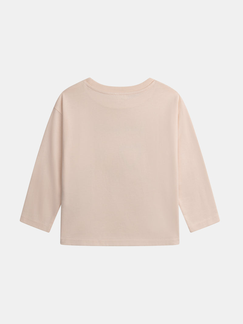 T-shirt a Maniche Lunghe Good Feeling per Ragazze