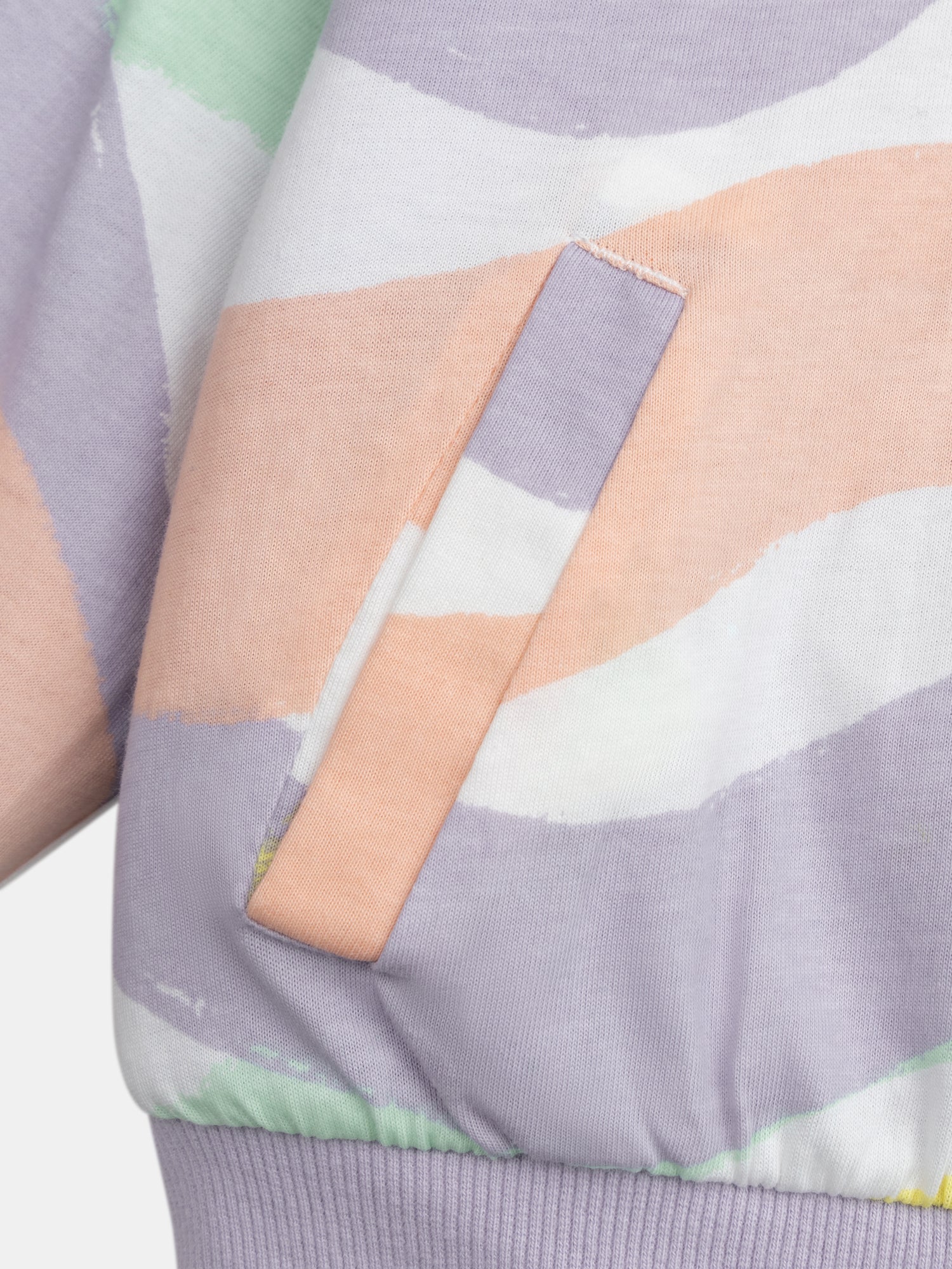 Veste réversible violette pour fille