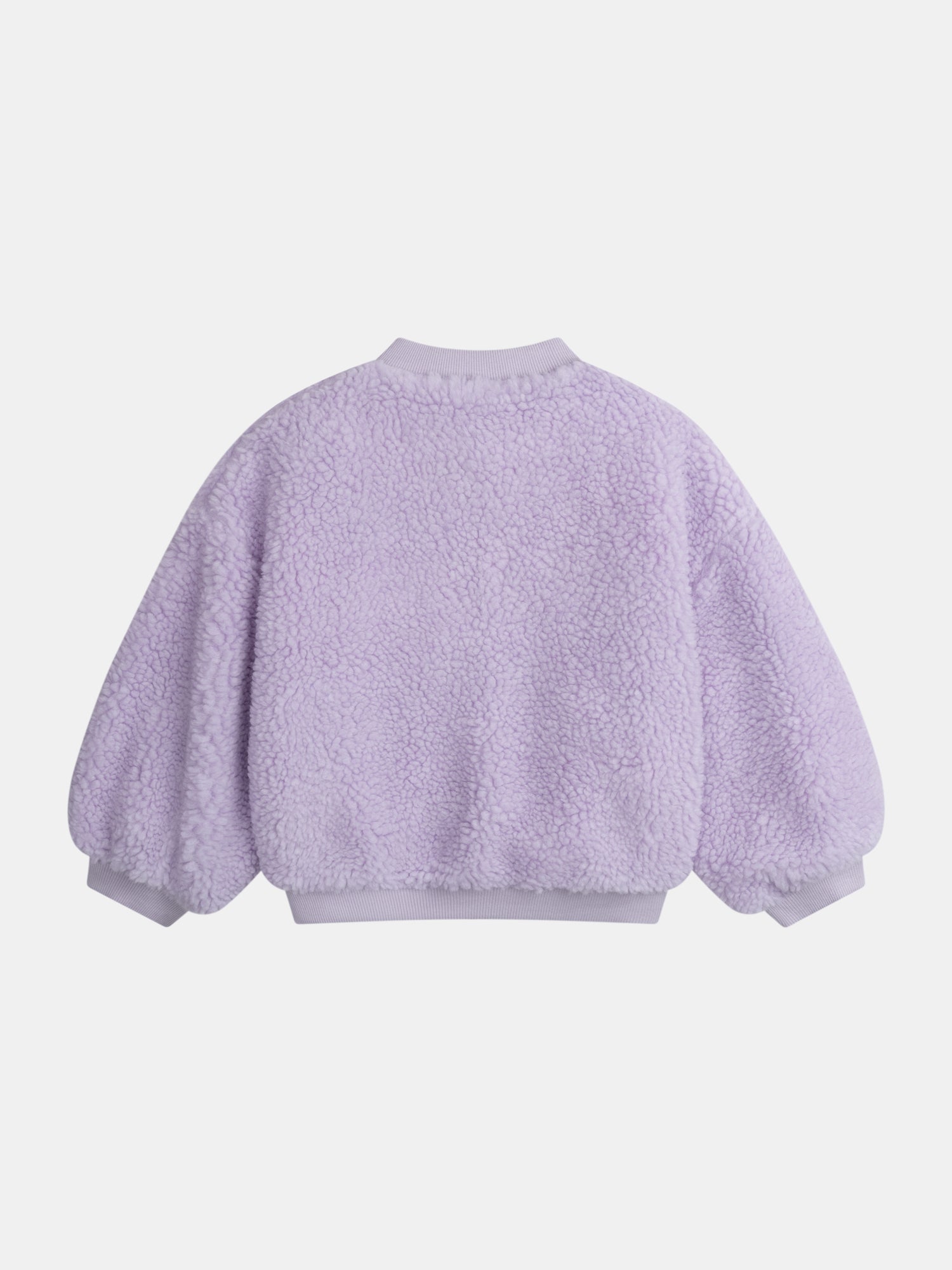 Veste réversible violette pour fille