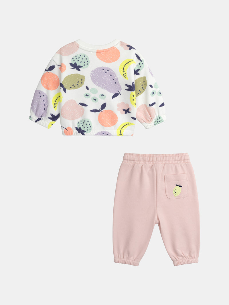 Set Stampato Fruttato per Bambina