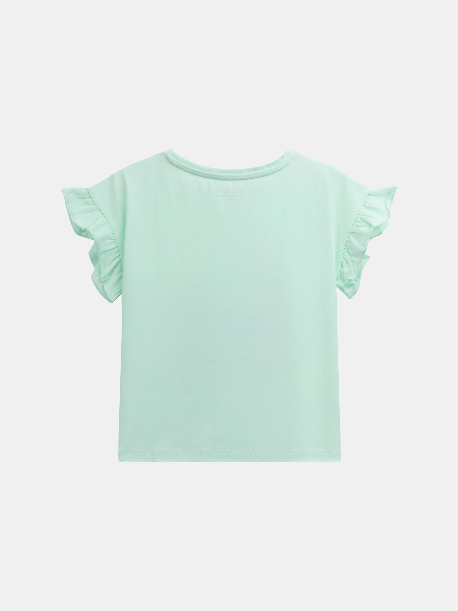 Pigiama corto fosforescente con stampa "Exotic Mood" per bambina