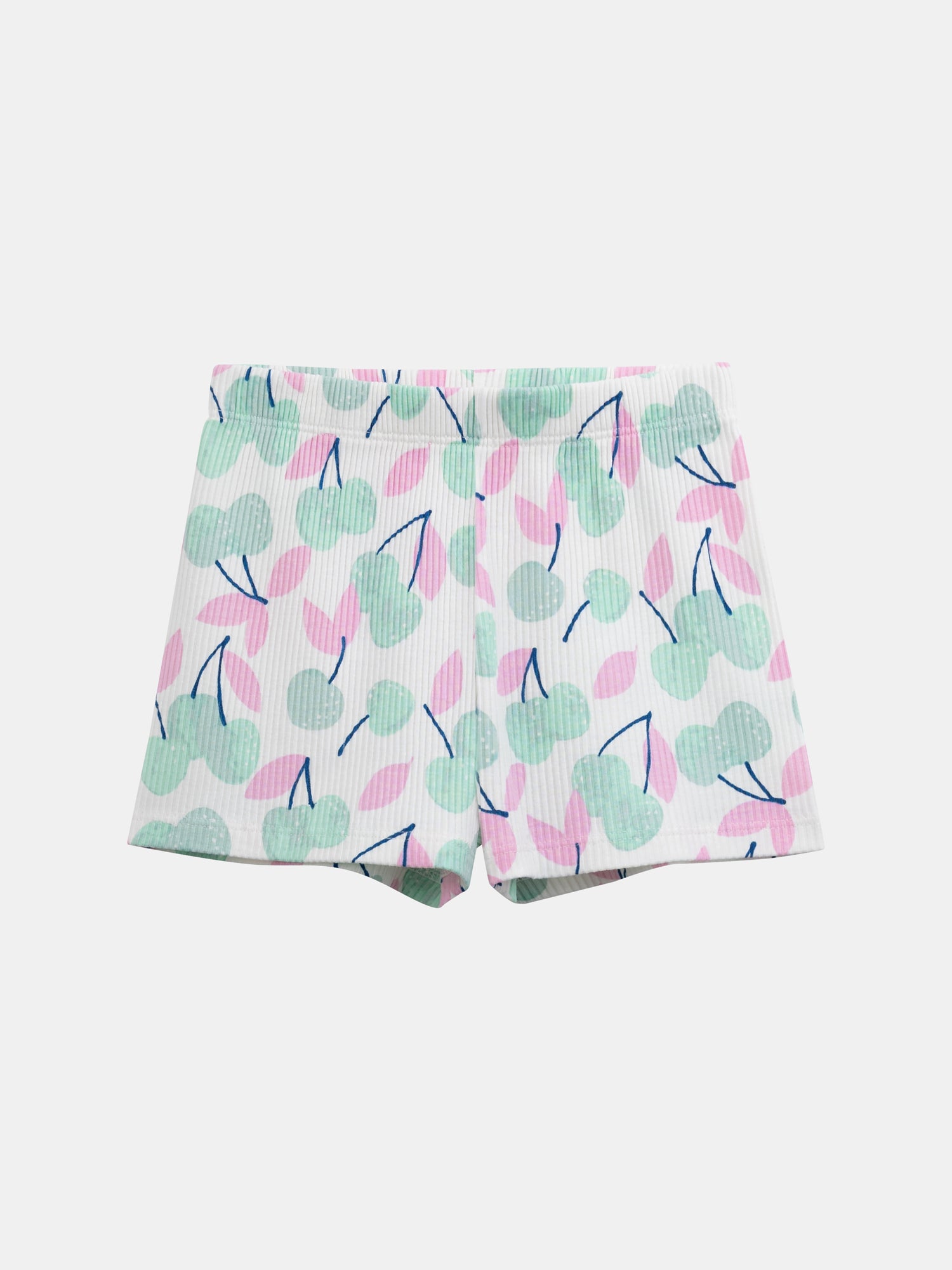 Pyjama court débardeur à imprimé "Cerises Pastel" pour enfant fille