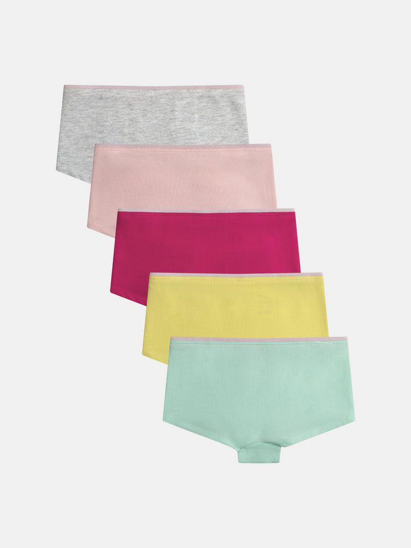 Set di 5 shorties brillanti per ragazza