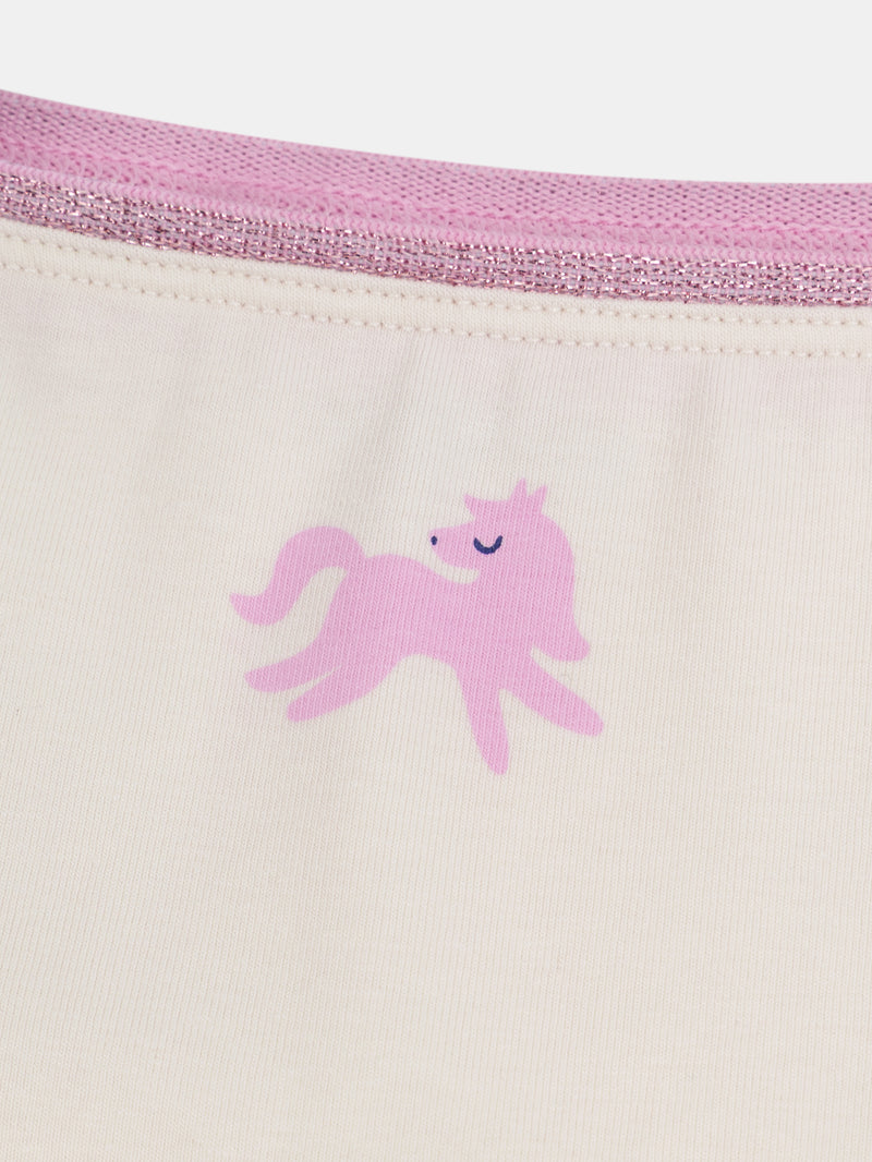 Set di 3 shorties "DREAM" per bambine