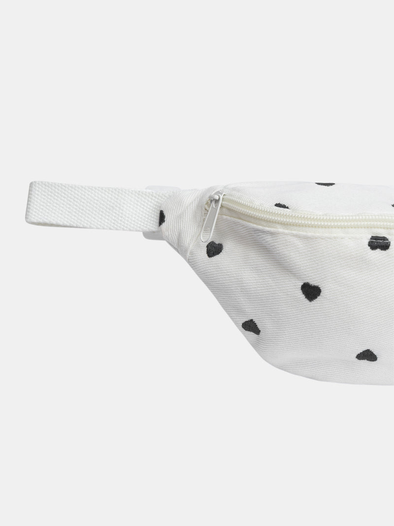 Borsa a fanny con cuori per ragazze