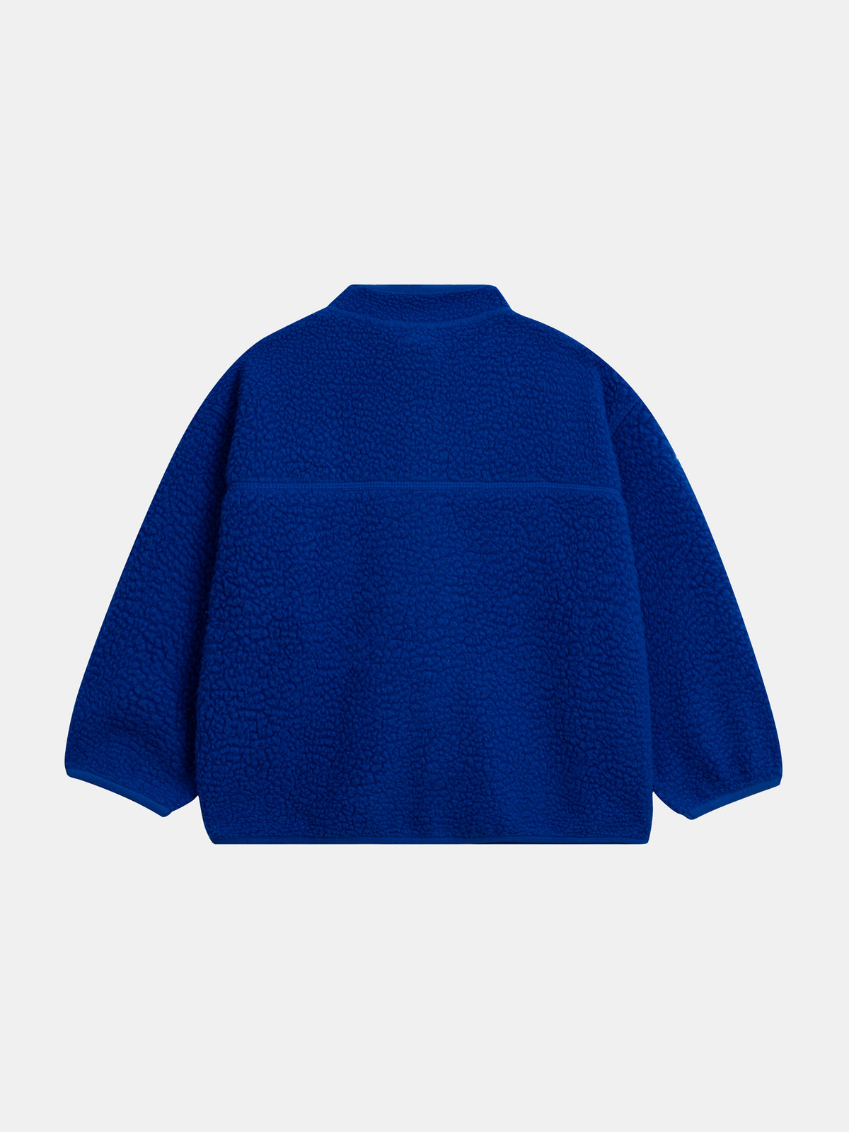 Gilet blu con zip per ragazzi