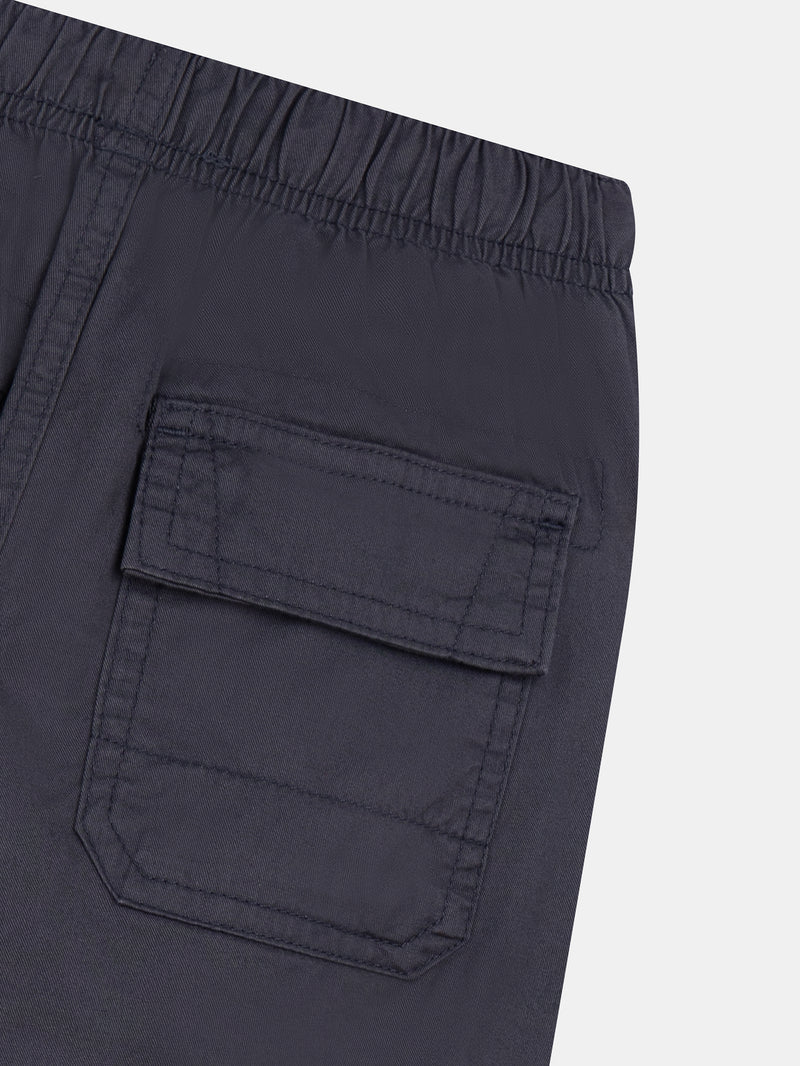 Pantaloni grigi foderati caldi per ragazzi