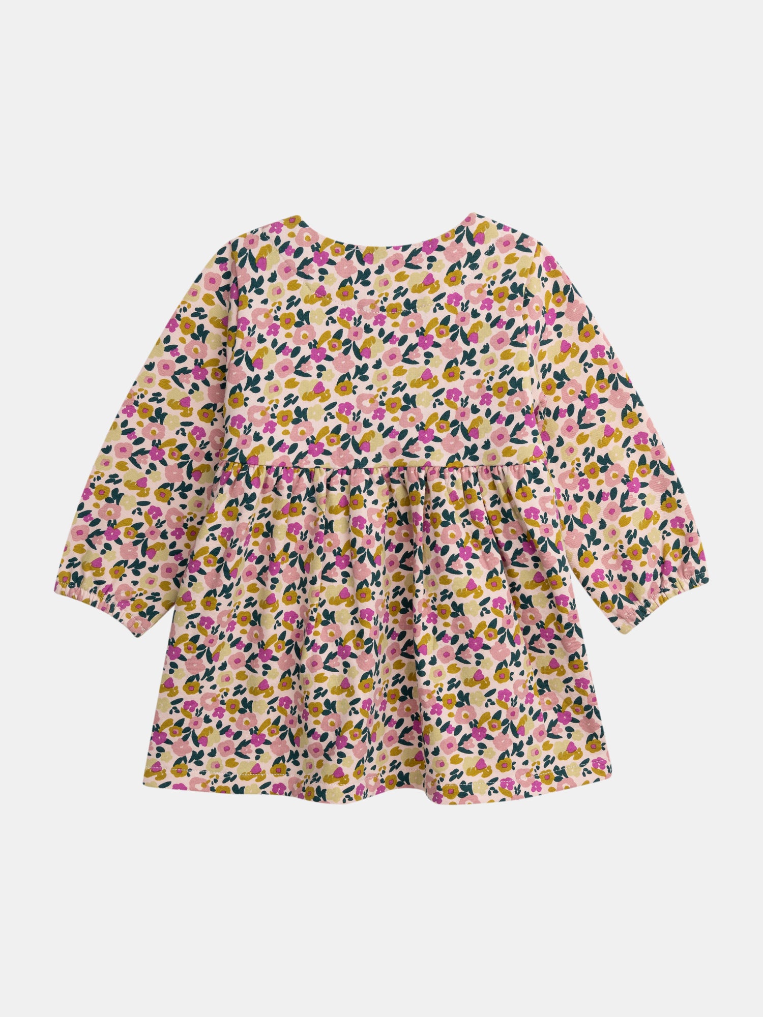 Completo abito stampato e leggings "Wild Campus" per bambina
