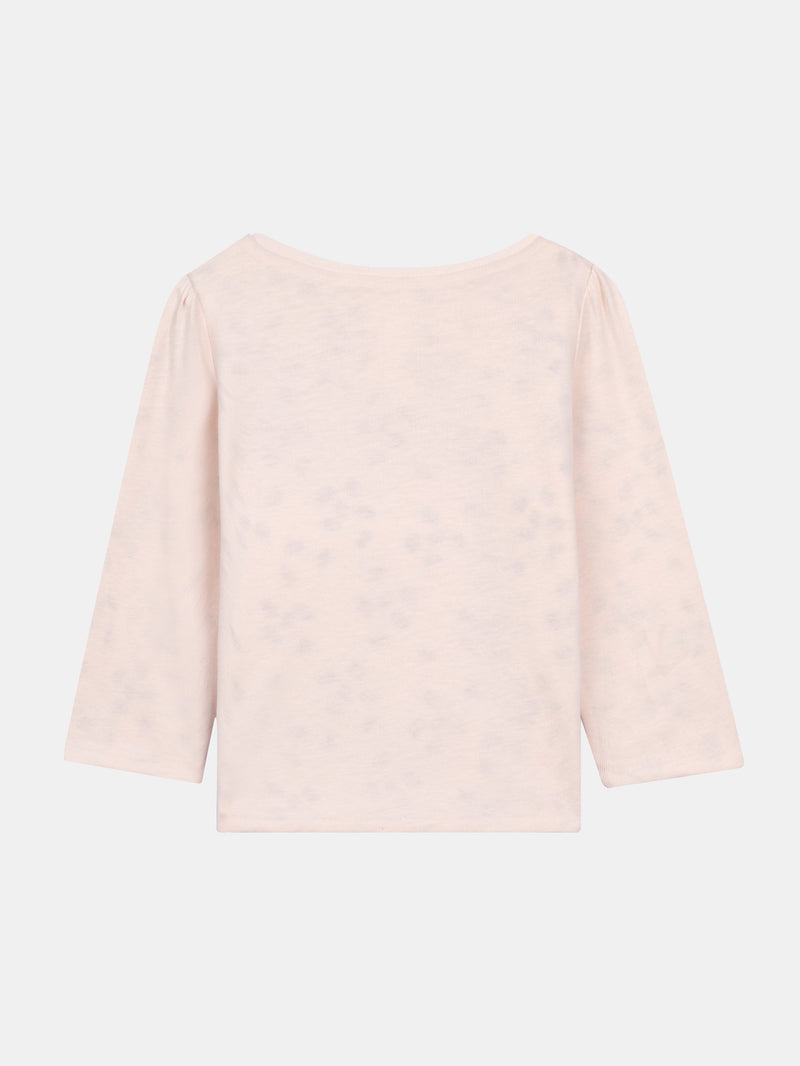Tee Shirt Manches Longues Blanc