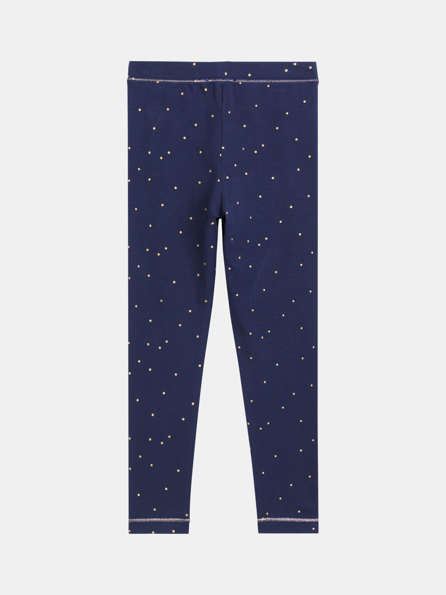 Legging bleu marine a poids pour fille
