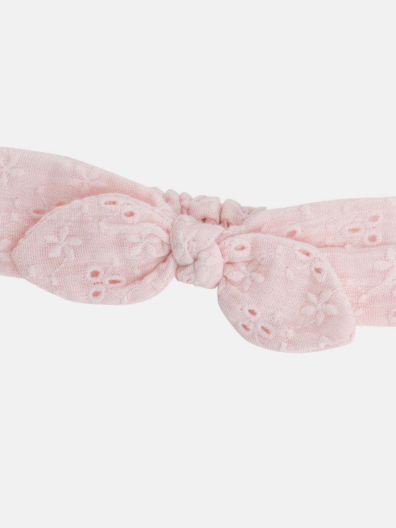 Fascia rosa per bambina